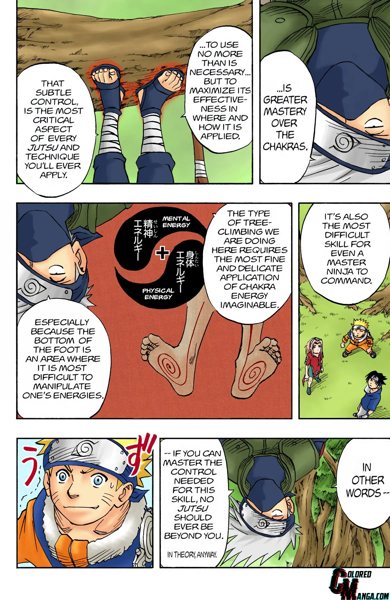 Naruto Colored Manga Online, chapter 18, page 10