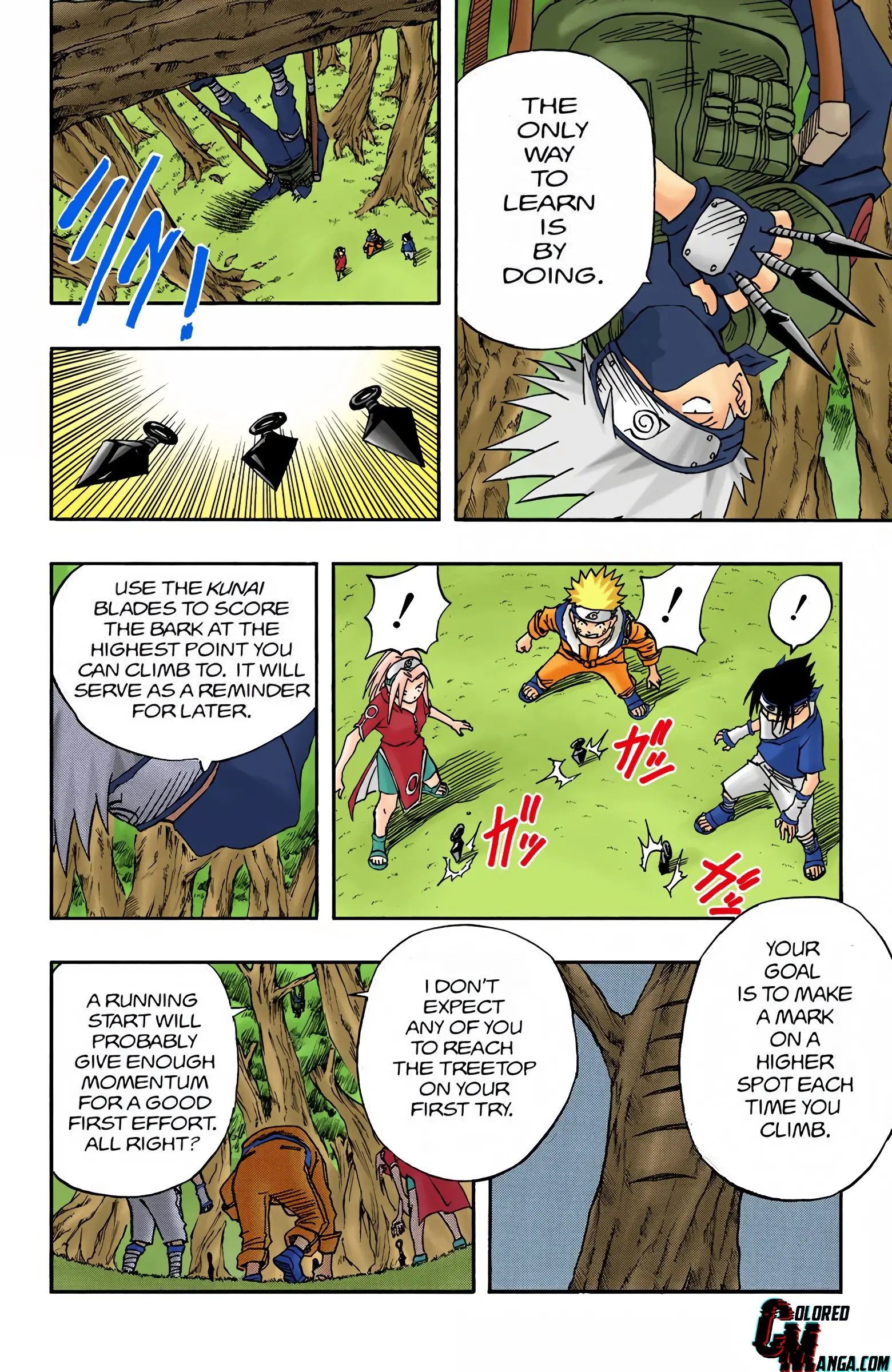 Naruto Colored Manga Online, chapter 18, page 12