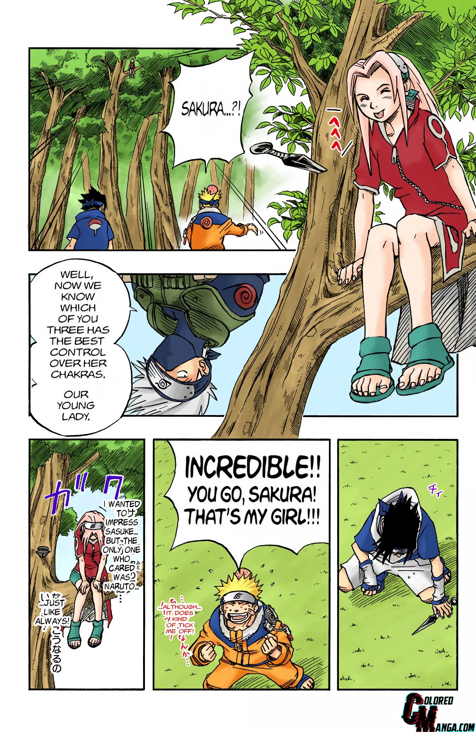 Naruto Colored Manga Online, chapter 18, page 16