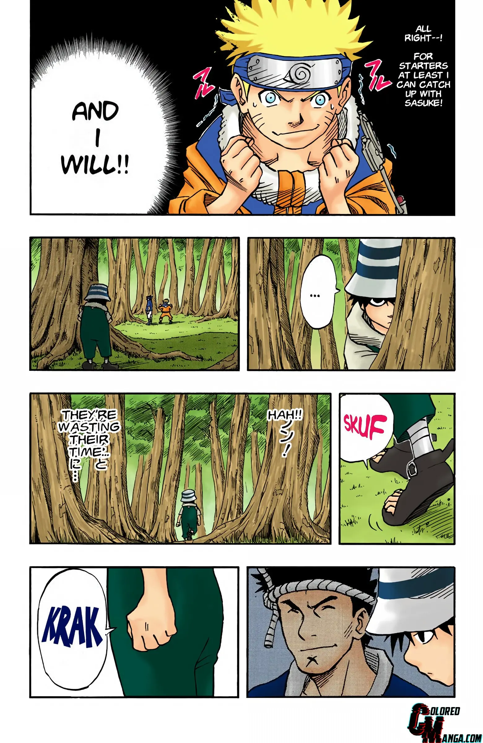 Naruto Colored Manga Online, chapter 18, page 18