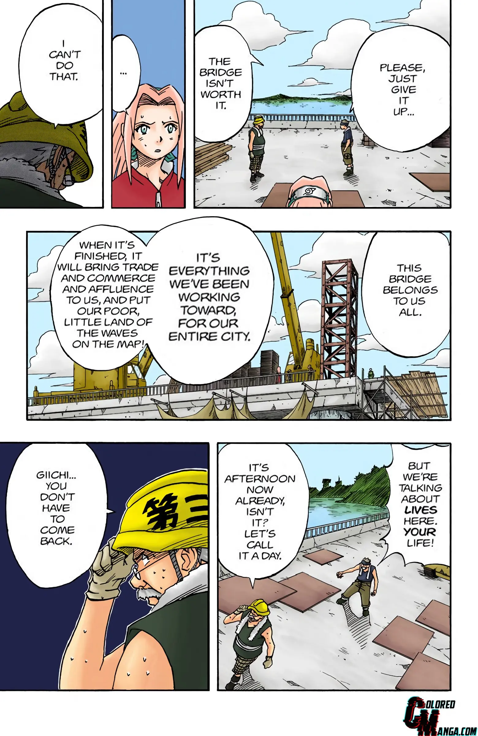 Naruto Colored Manga Online, chapter 19, page 5