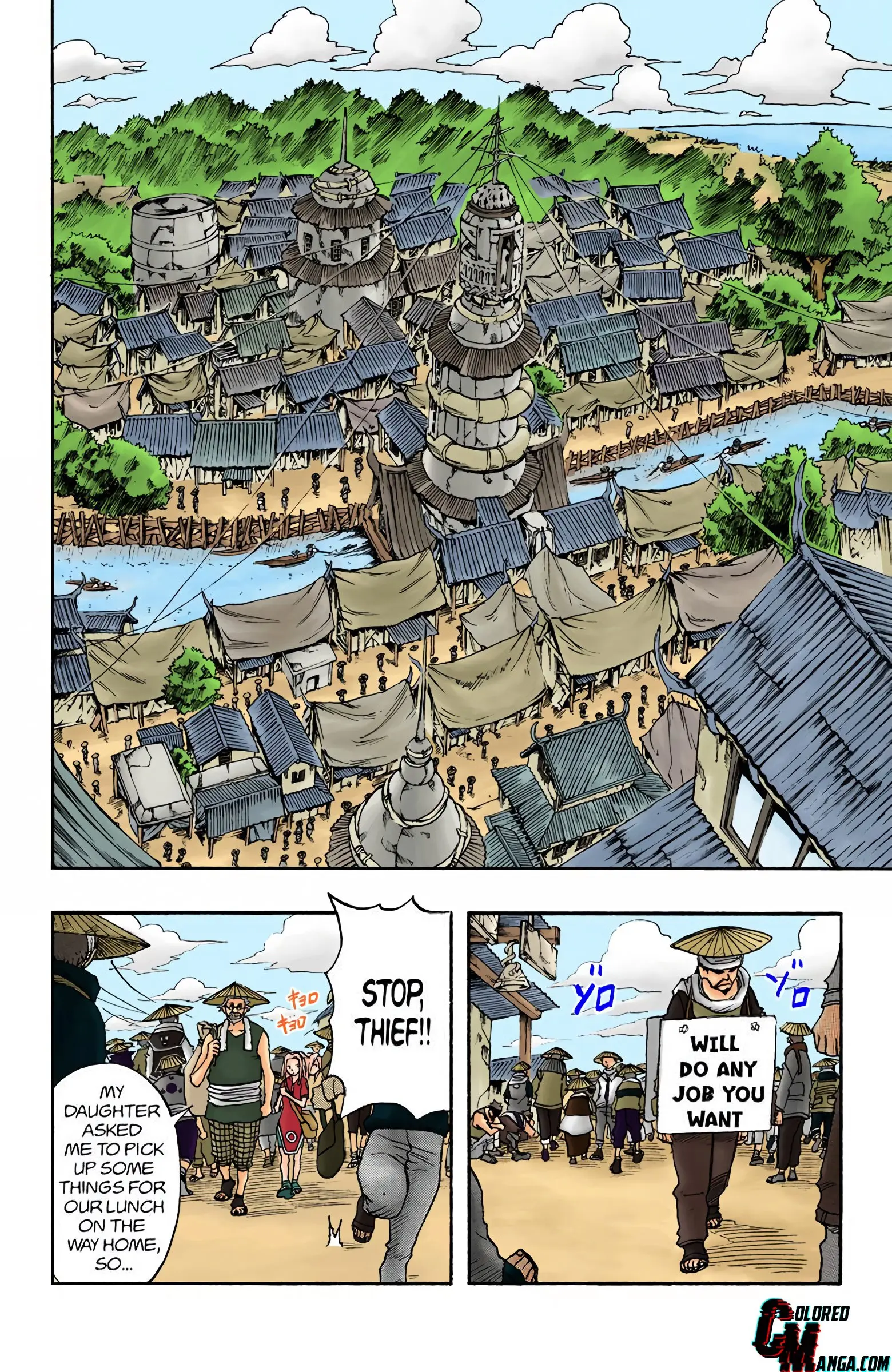 Naruto Colored Manga Online, chapter 19, page 6