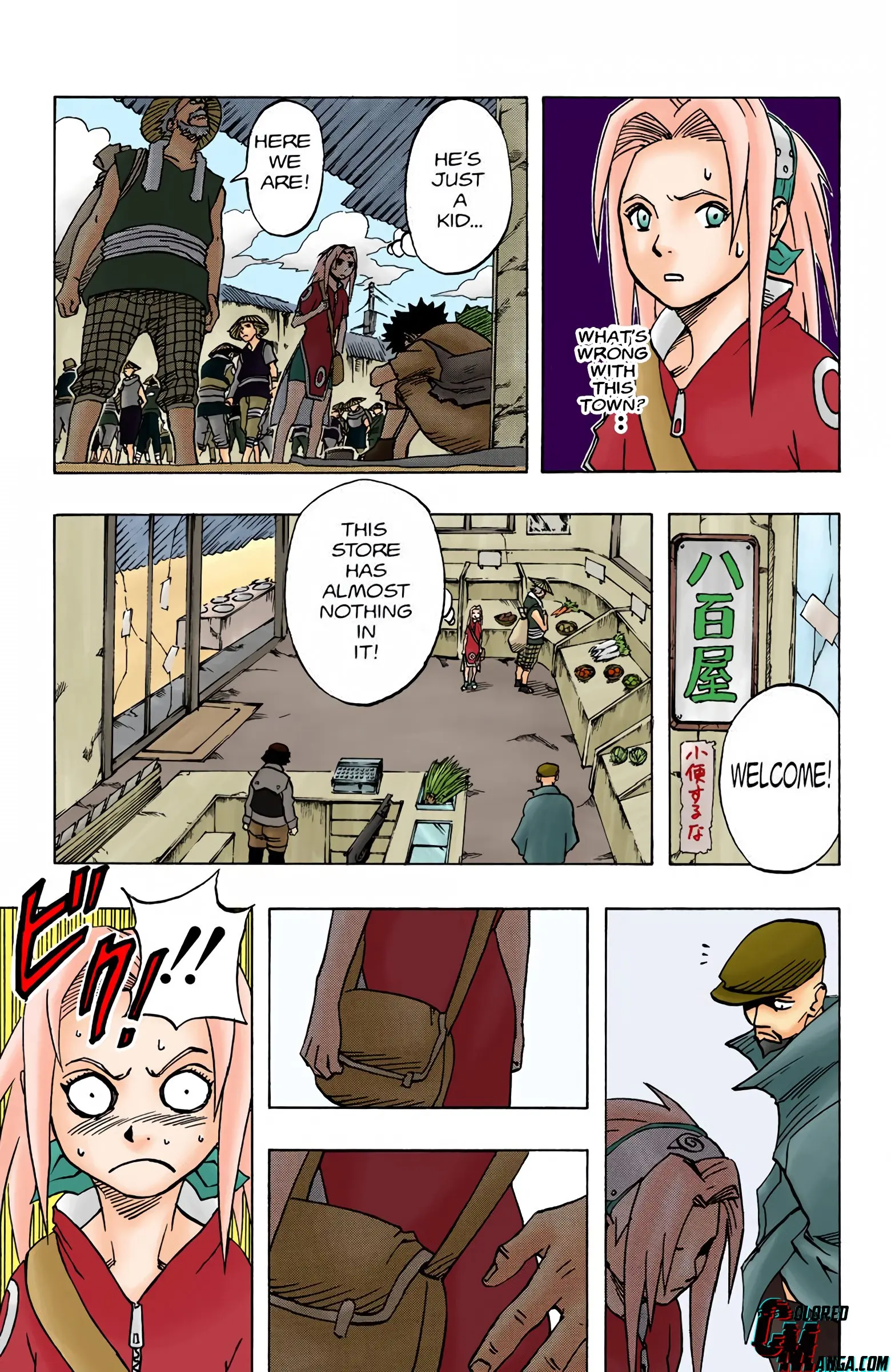 Naruto Colored Manga Online, chapter 19, page 7