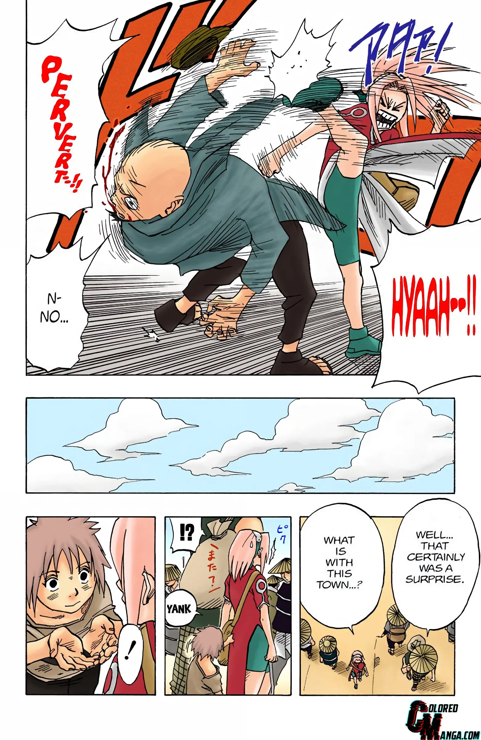 Naruto Colored Manga Online, chapter 19, page 8