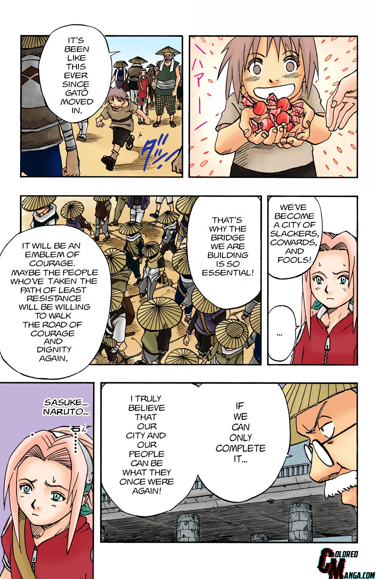Naruto Colored Manga Online, chapter 19, page 9