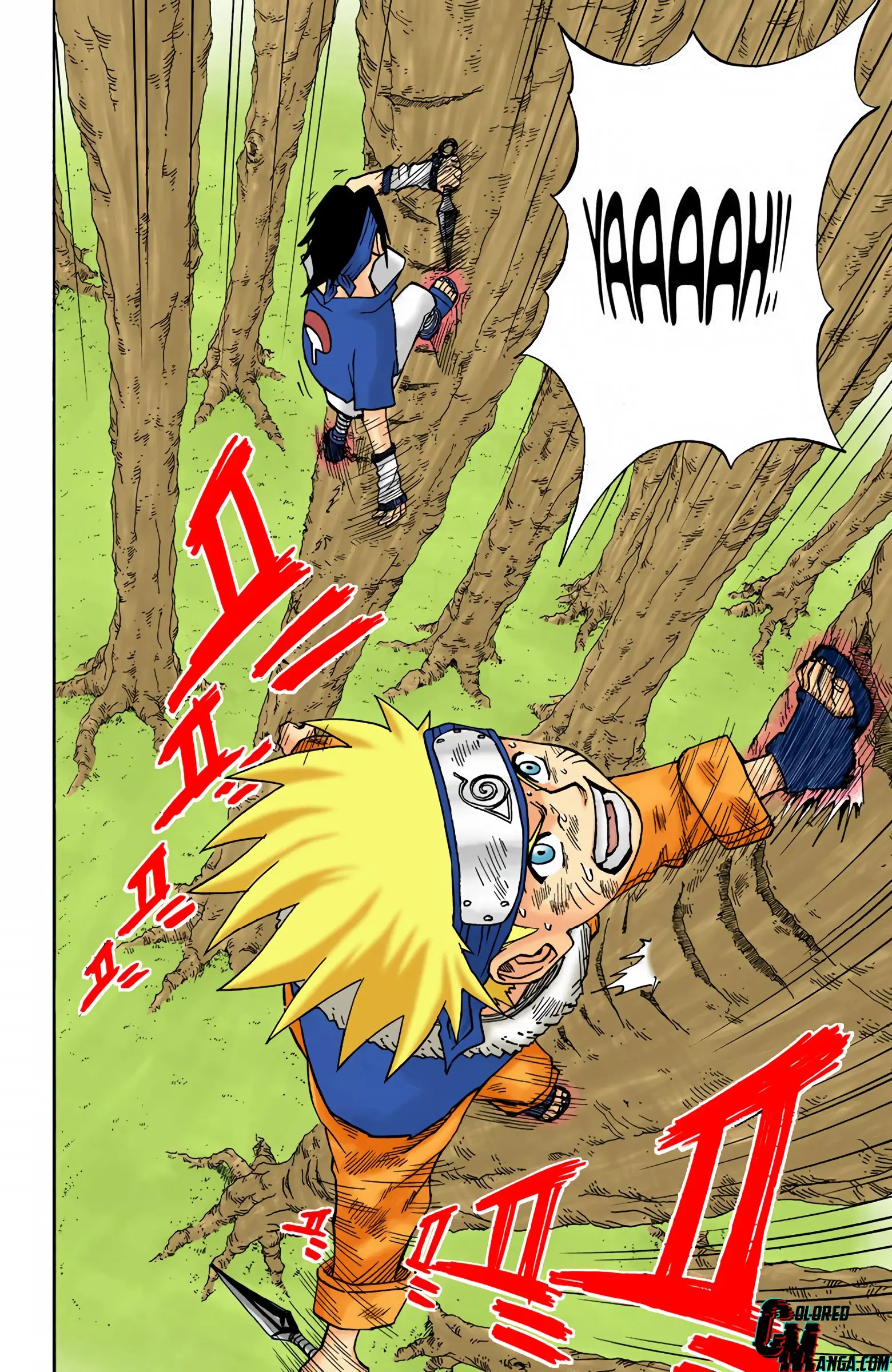 Naruto Colored Manga Online, chapter 19, page 10