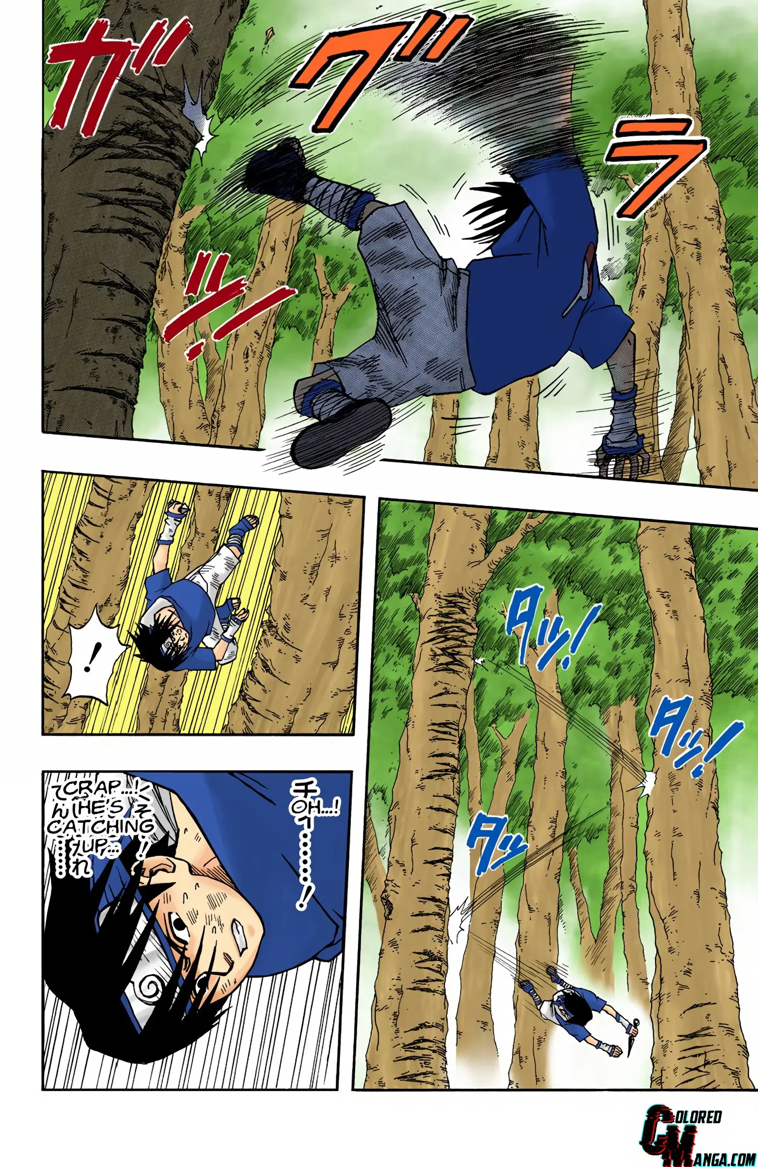 Naruto Colored Manga Online, chapter 19, page 12