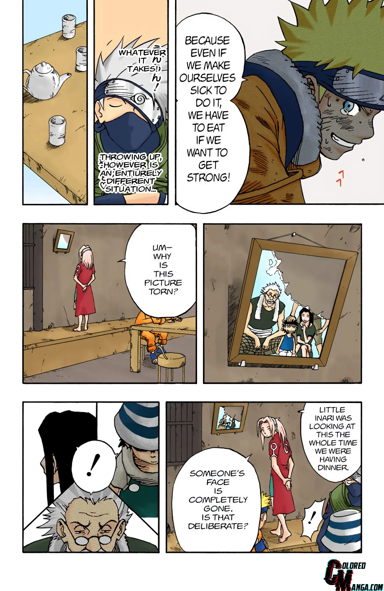 Naruto Colored Manga Online, chapter 19, page 16