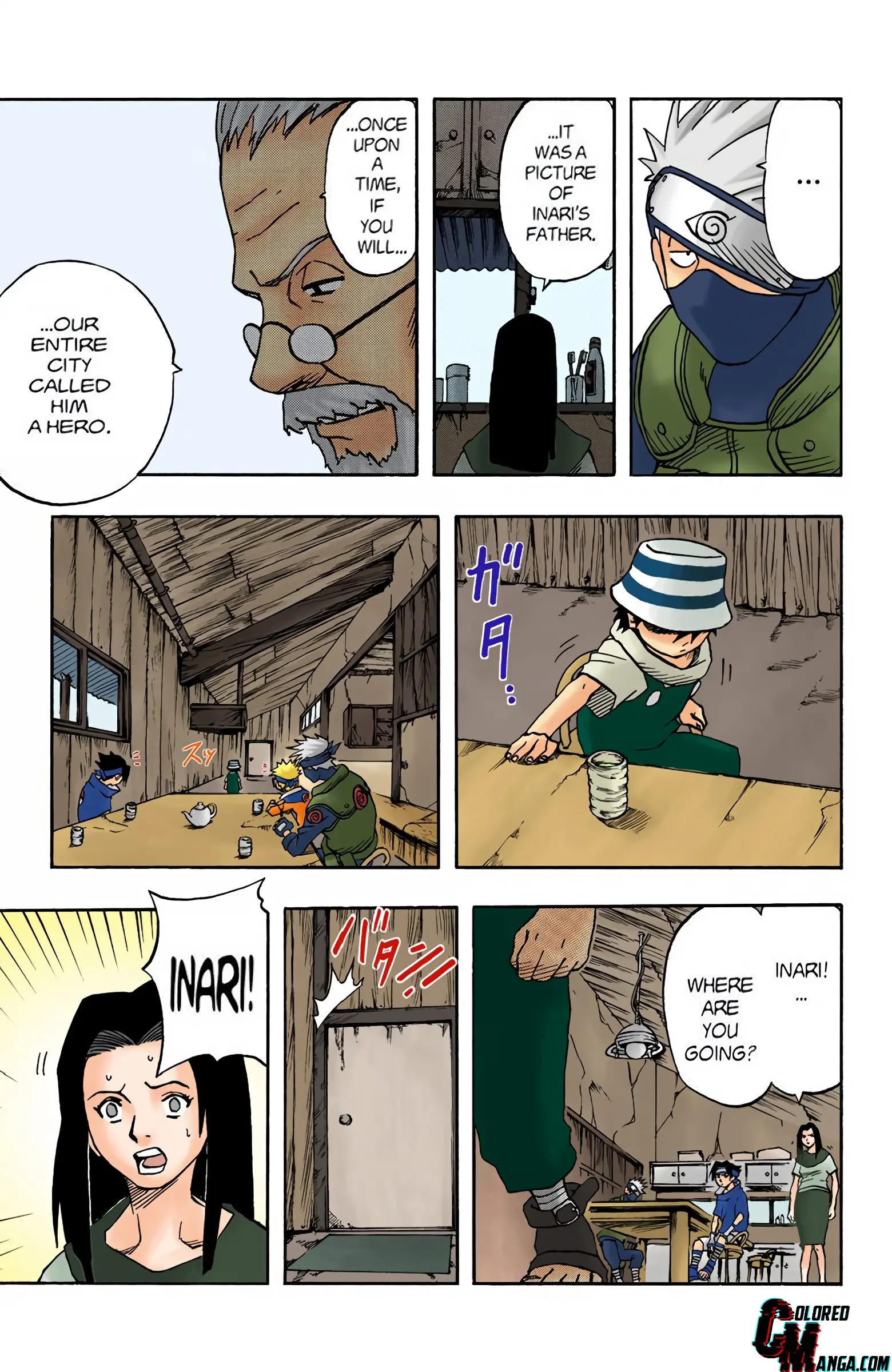 Naruto Colored Manga Online, chapter 19, page 17