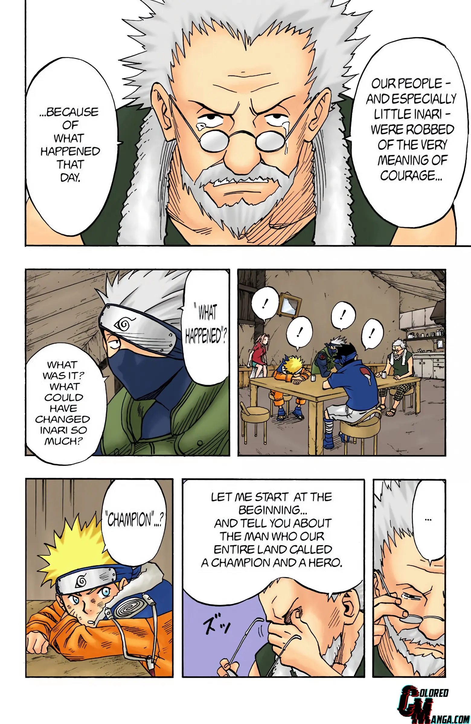 Naruto Colored Manga Online, chapter 20, page 2
