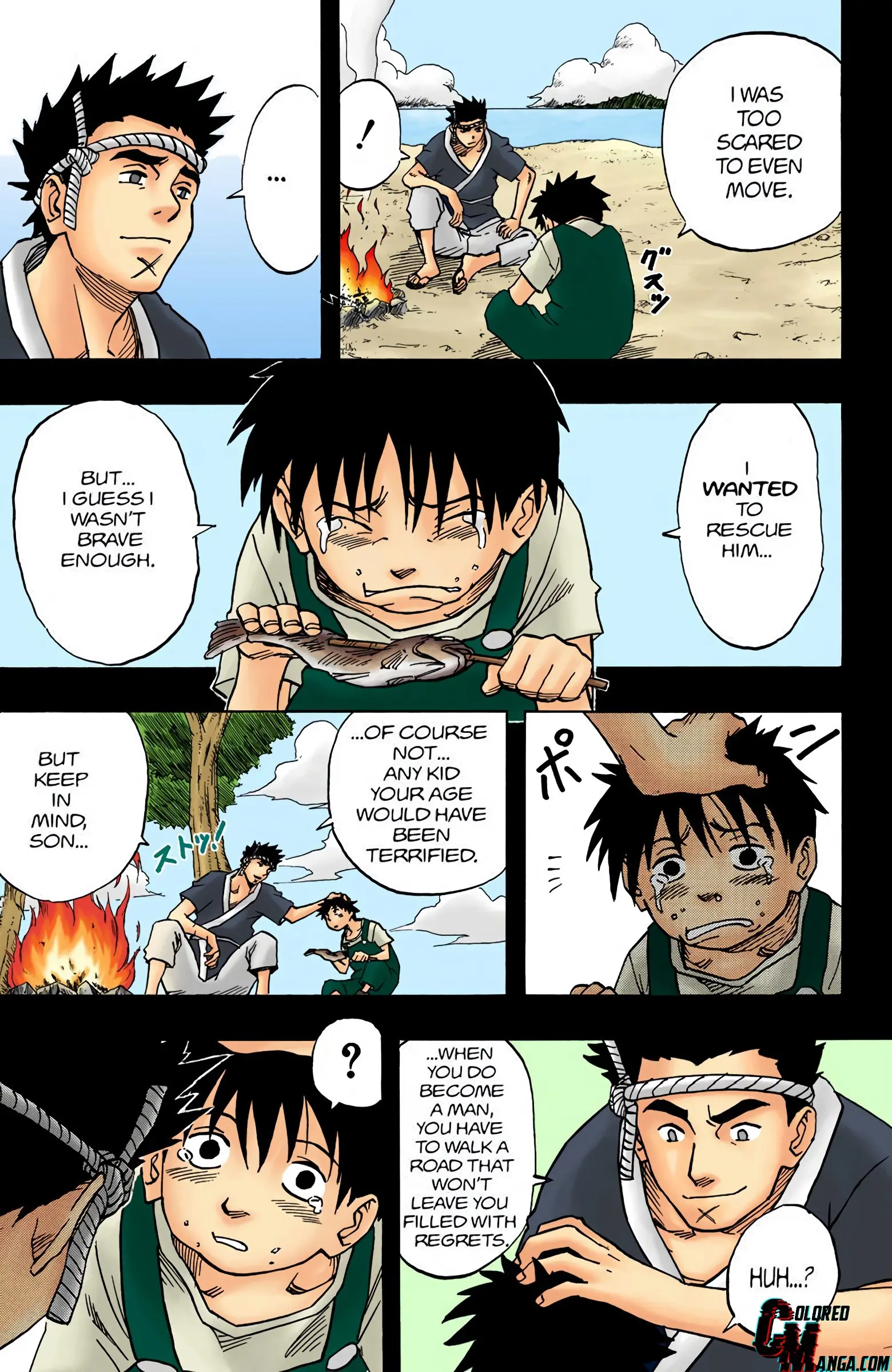 Naruto Colored Manga Online, chapter 20, page 9