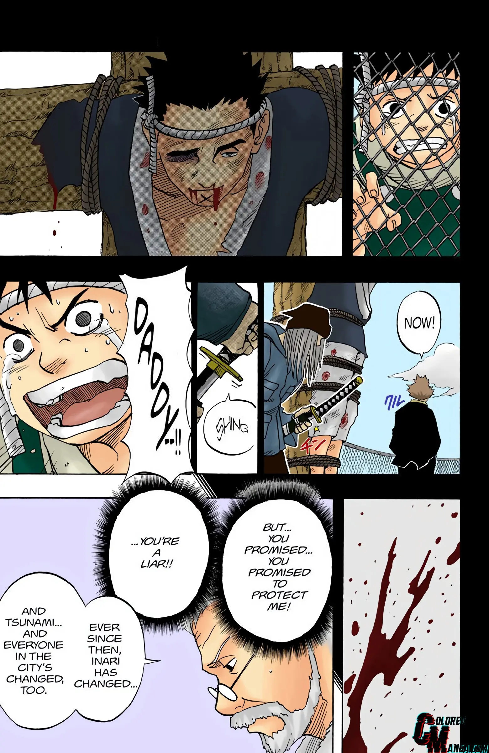 Naruto Colored Manga Online, chapter 20, page 17