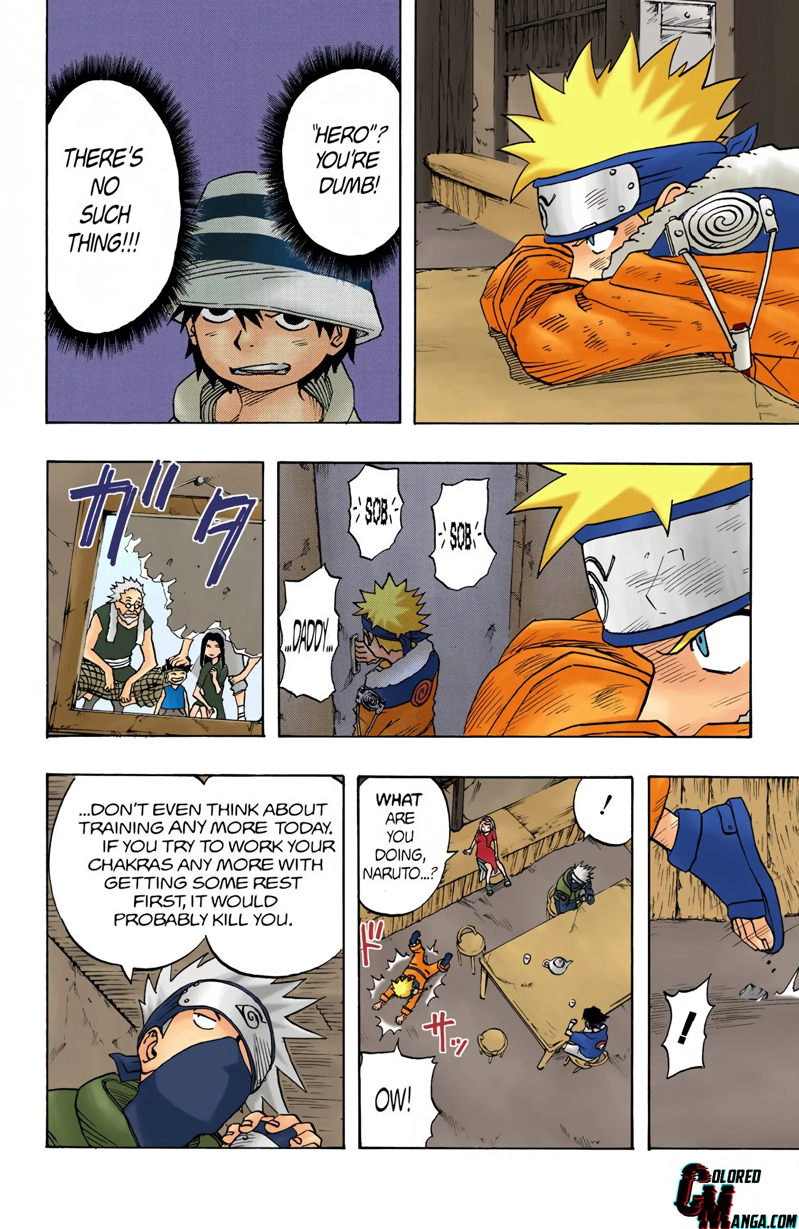 Naruto Colored Manga Online, chapter 20, page 18