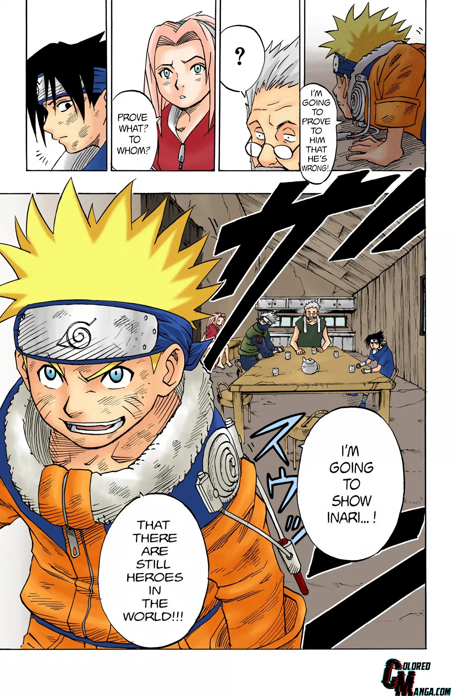 Naruto Colored Manga Online, chapter 20, page 19