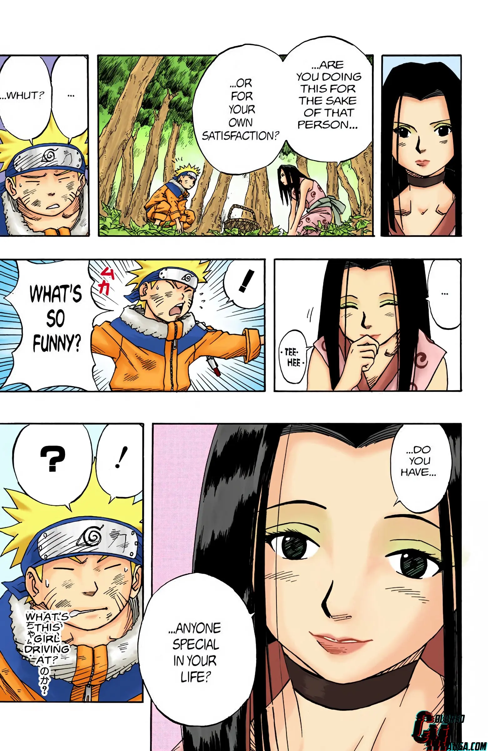 Naruto Colored Manga Online, chapter 21, page 9
