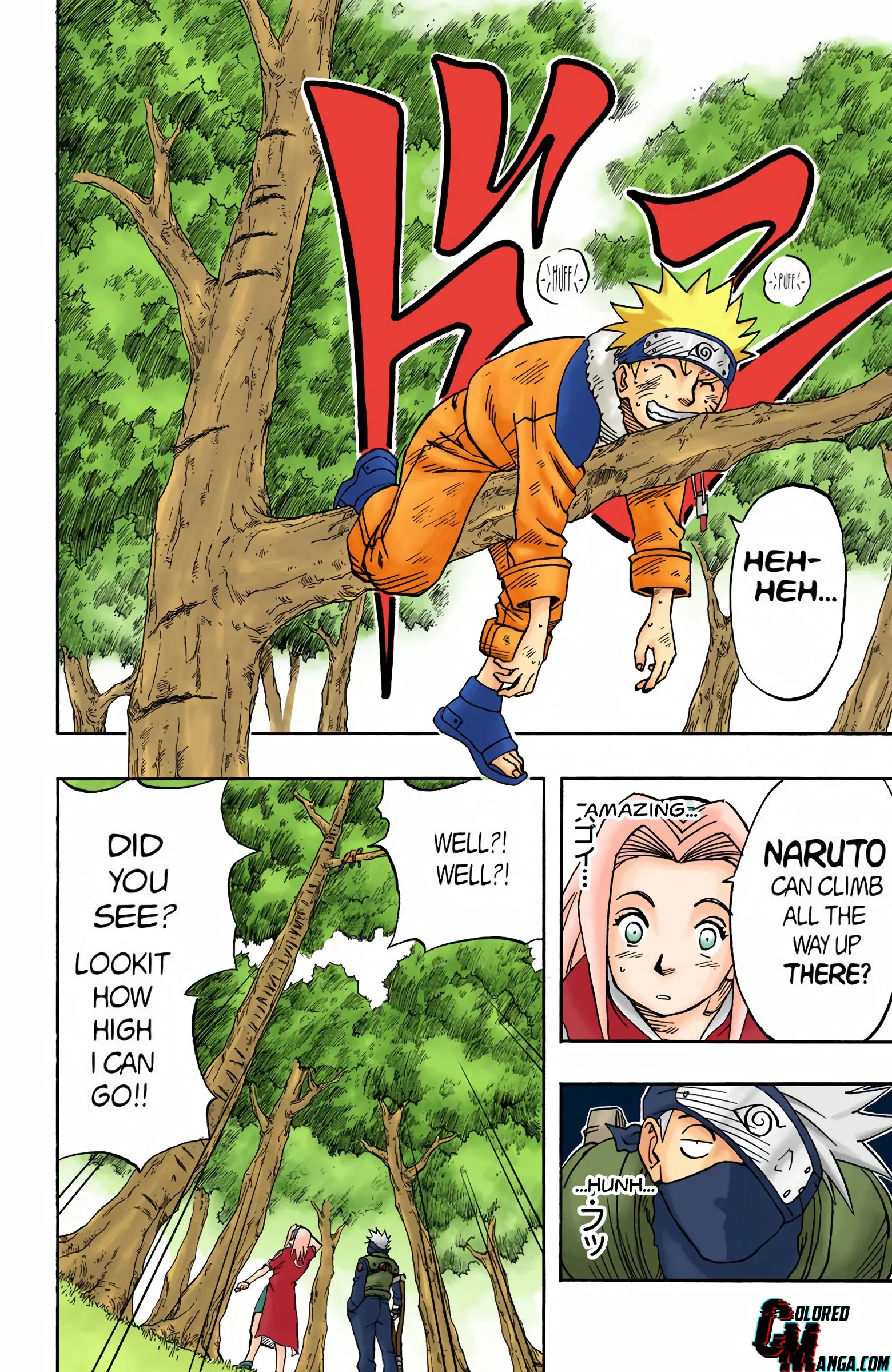 Naruto Colored Manga Online, chapter 21, page 14