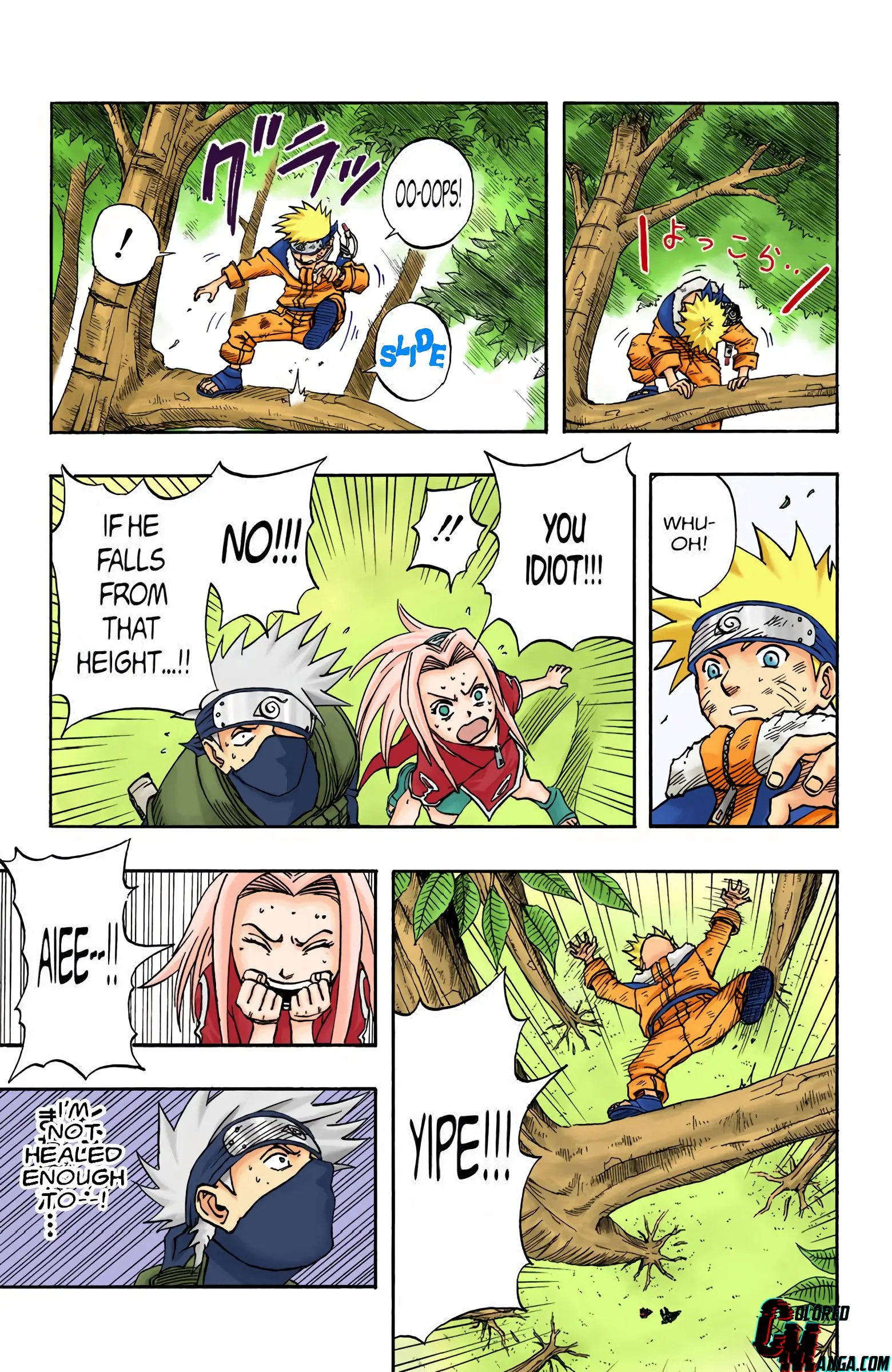 Naruto Colored Manga Online, chapter 21, page 15