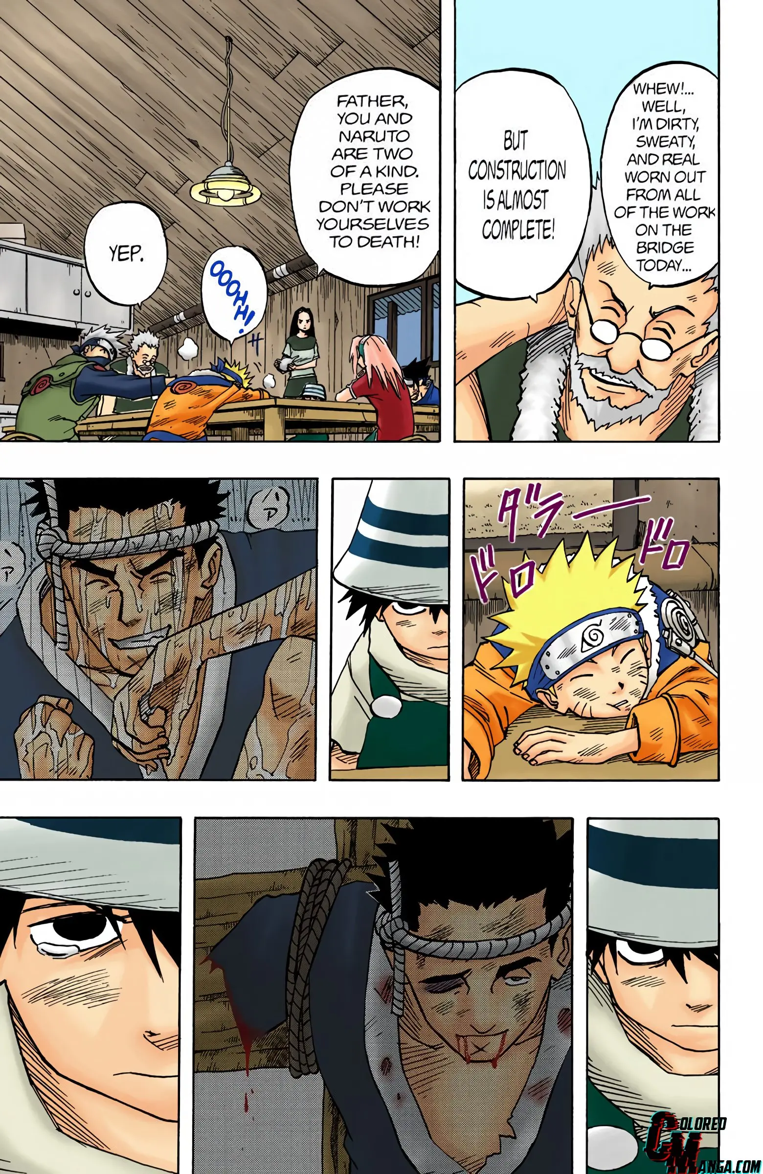 Naruto Colored Manga Online, chapter 22, page 3