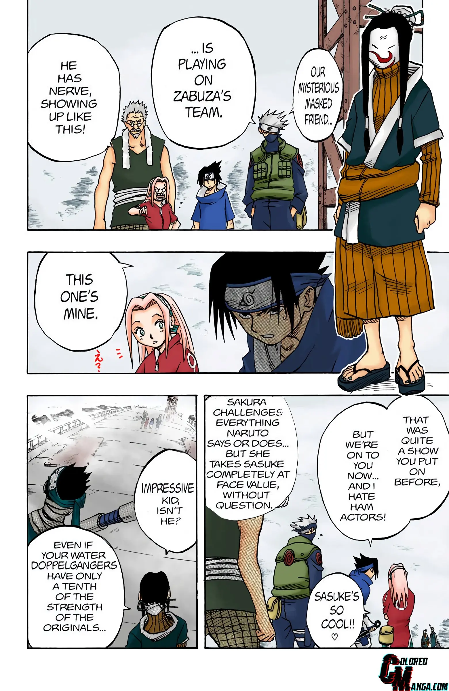Naruto Colored Manga Online, chapter 23, page 2