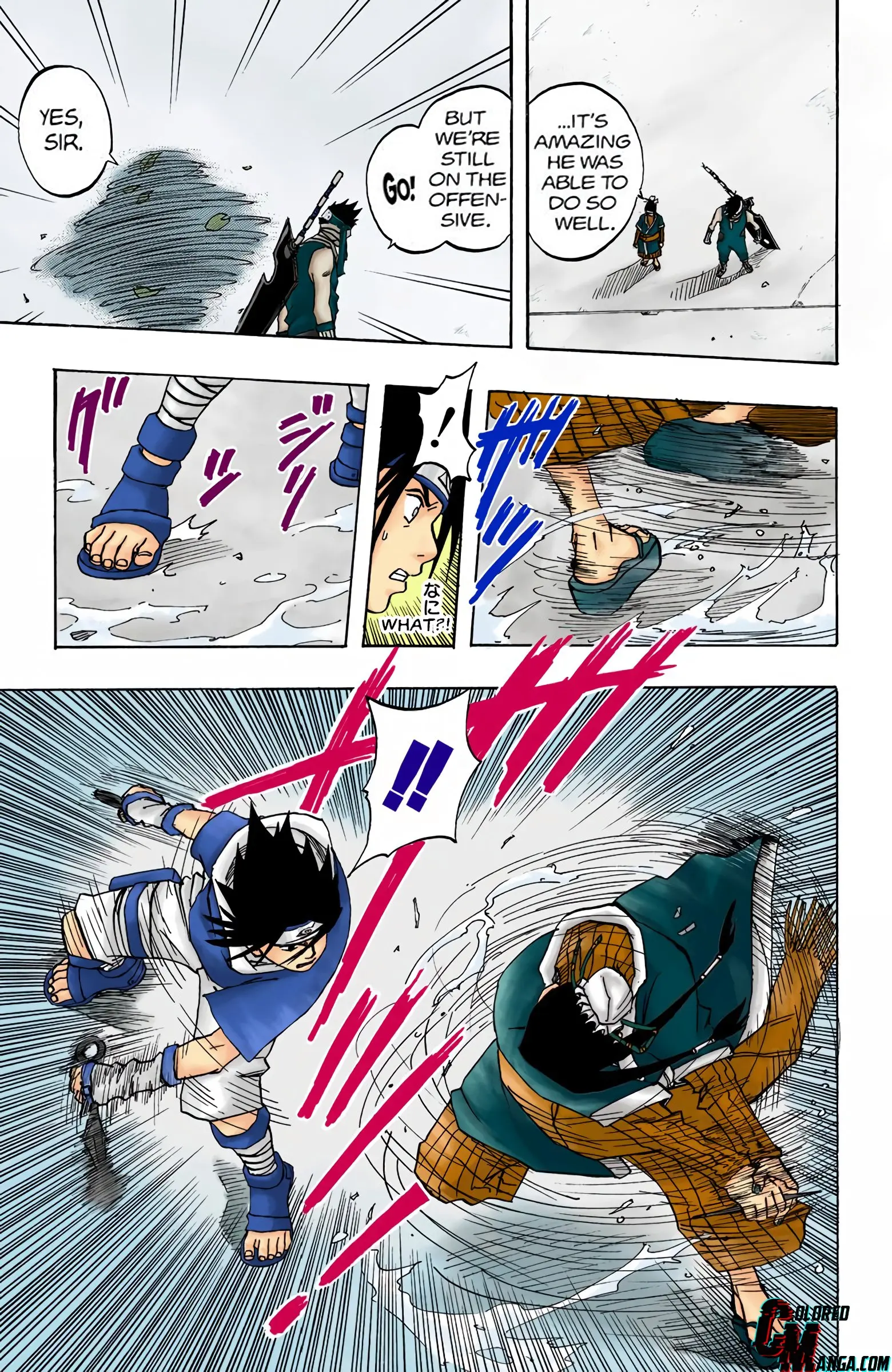Naruto Colored Manga Online, chapter 23, page 3