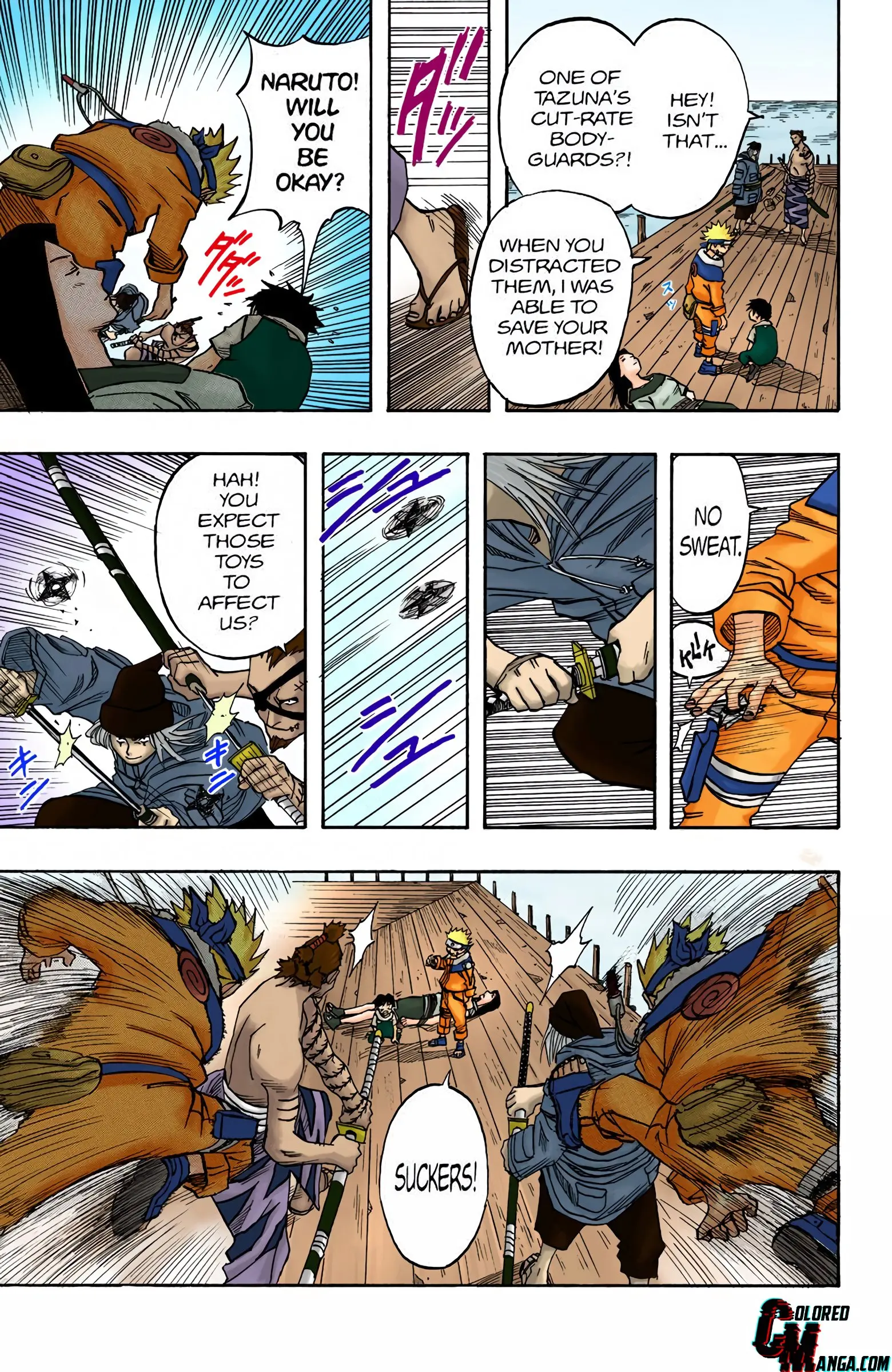 Naruto Colored Manga Online, chapter 23, page 13