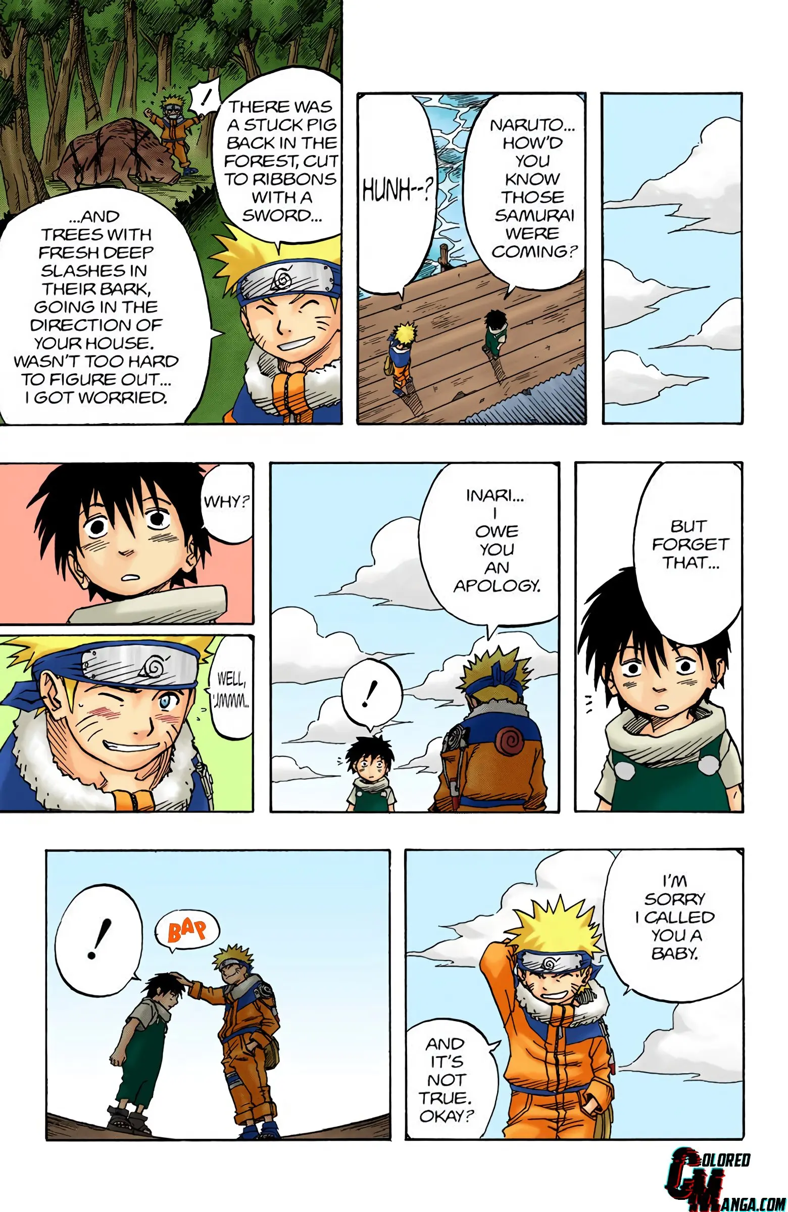 Naruto Colored Manga Online, chapter 23, page 15