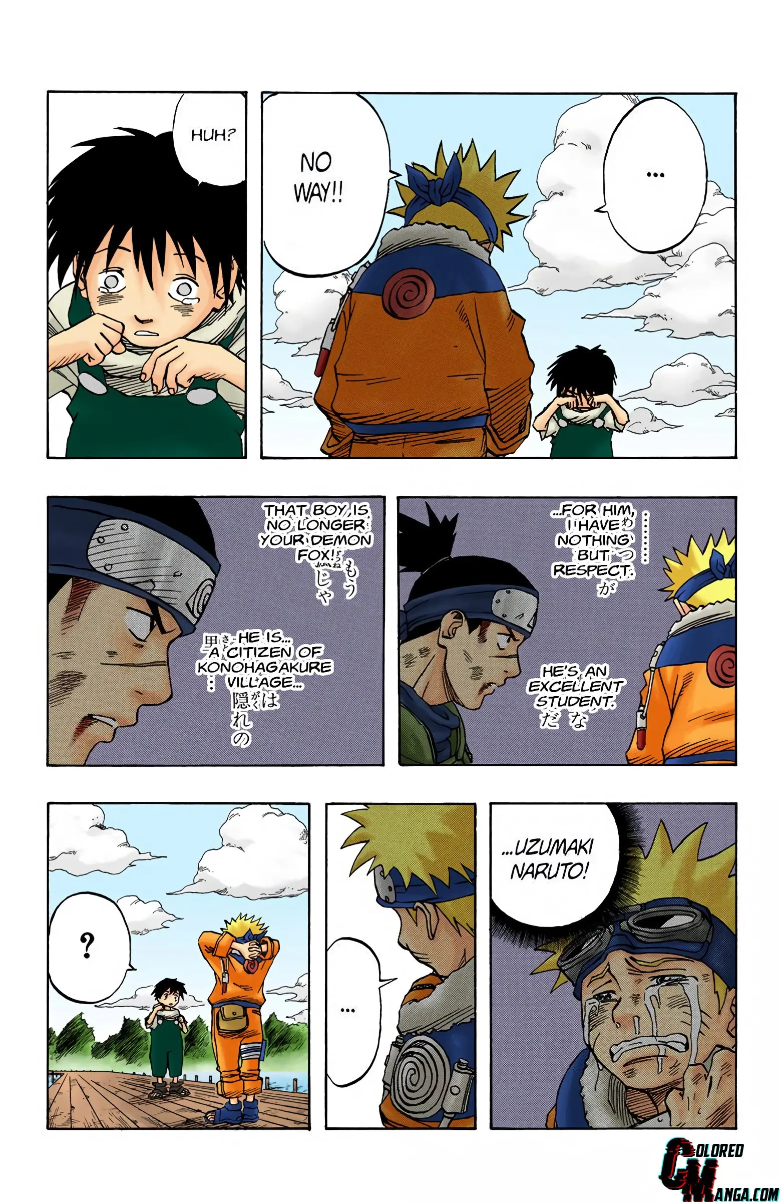 Naruto Colored Manga Online, chapter 23, page 17