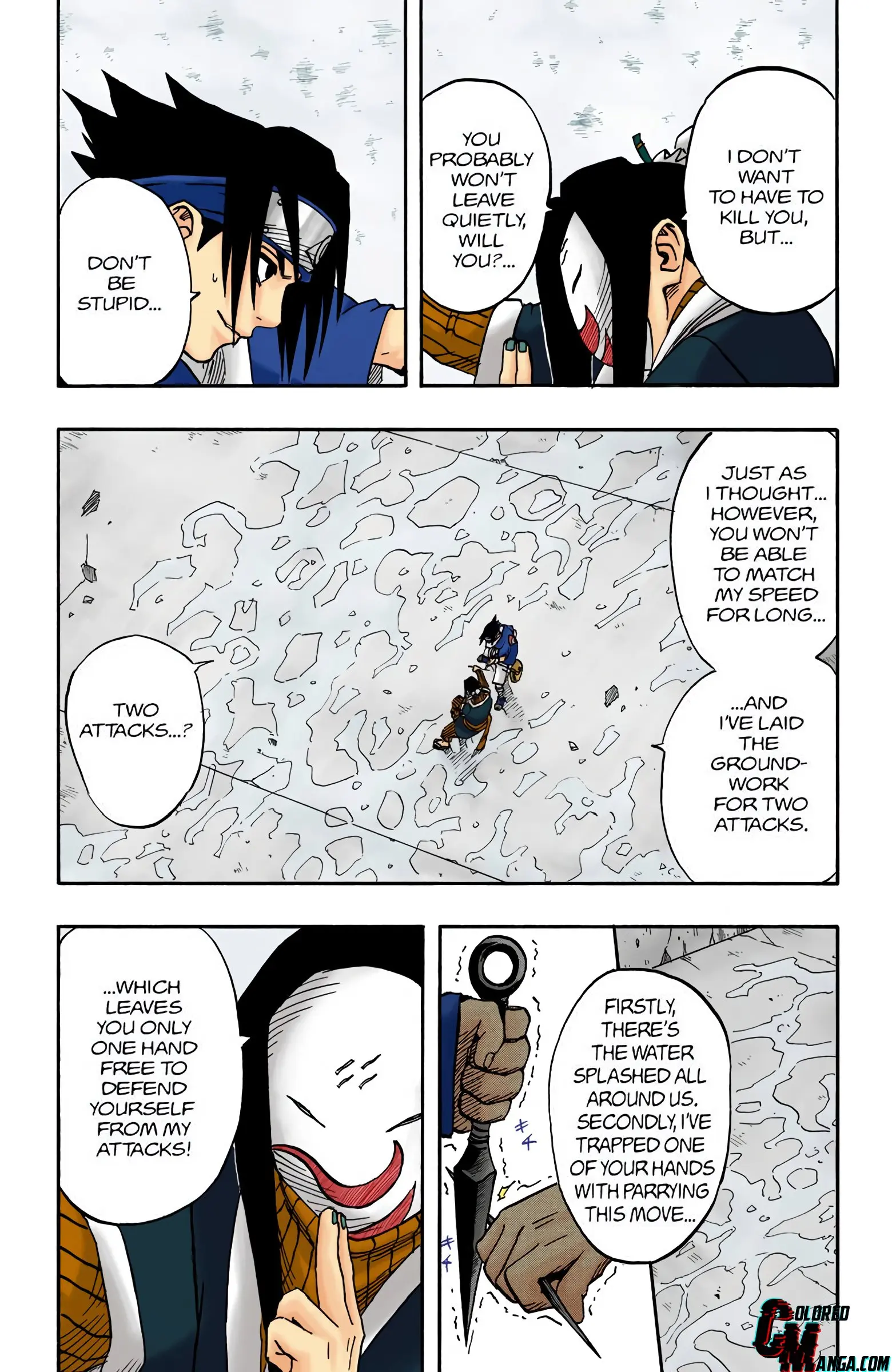 Naruto Colored Manga Online, chapter 24, page 3