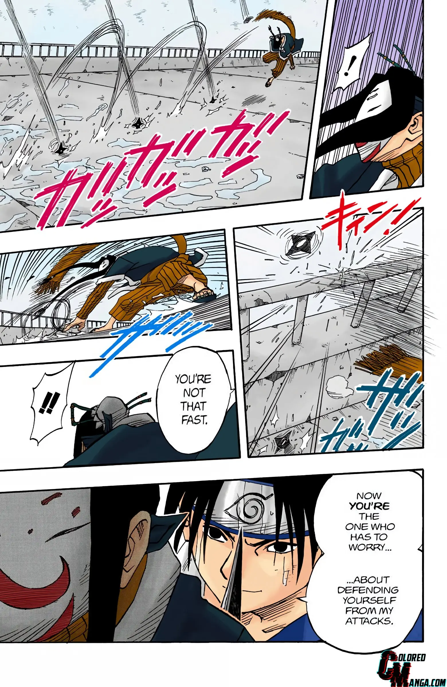 Naruto Colored Manga Online, chapter 24, page 7