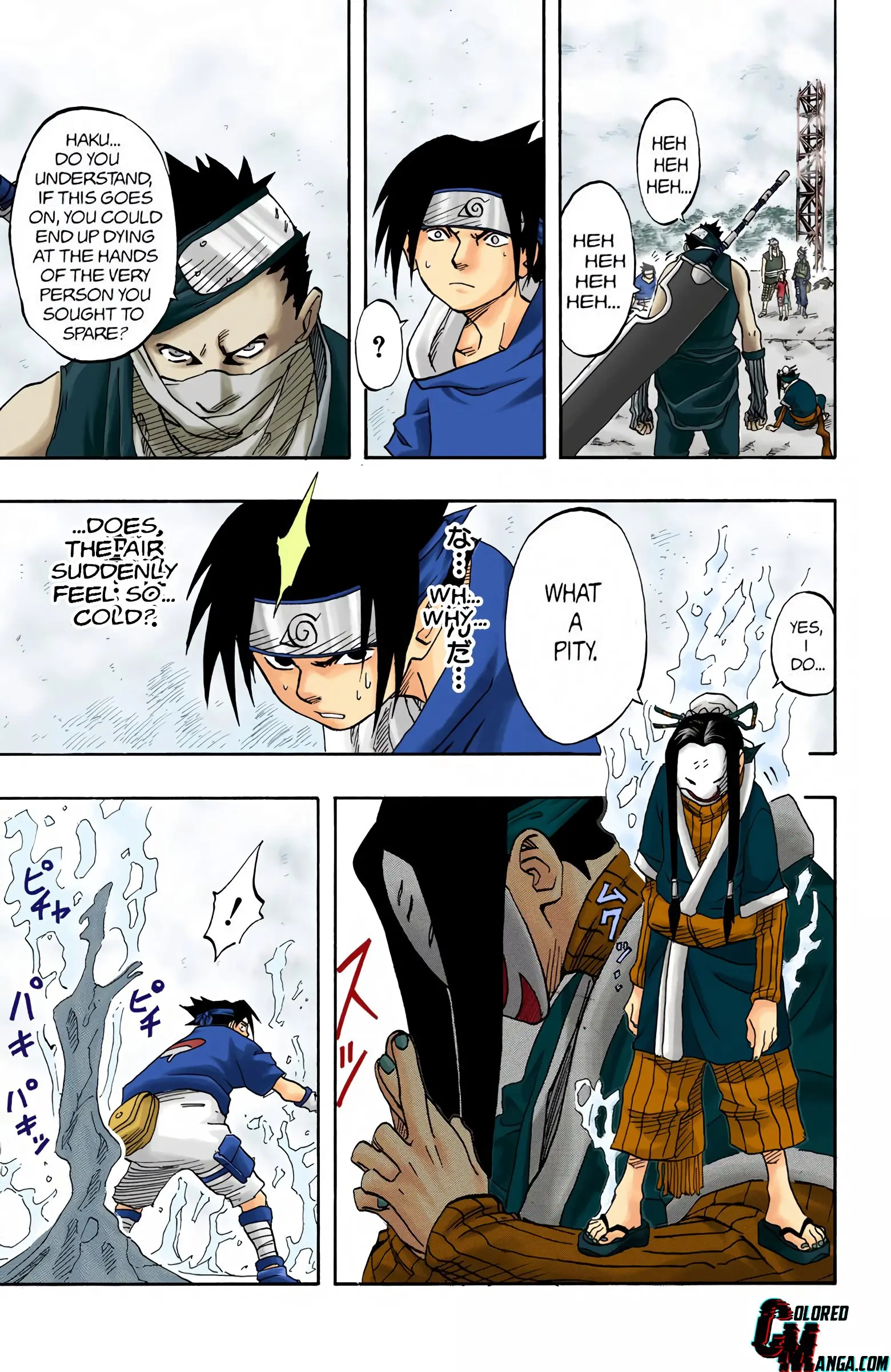 Naruto Colored Manga Online, chapter 24, page 11