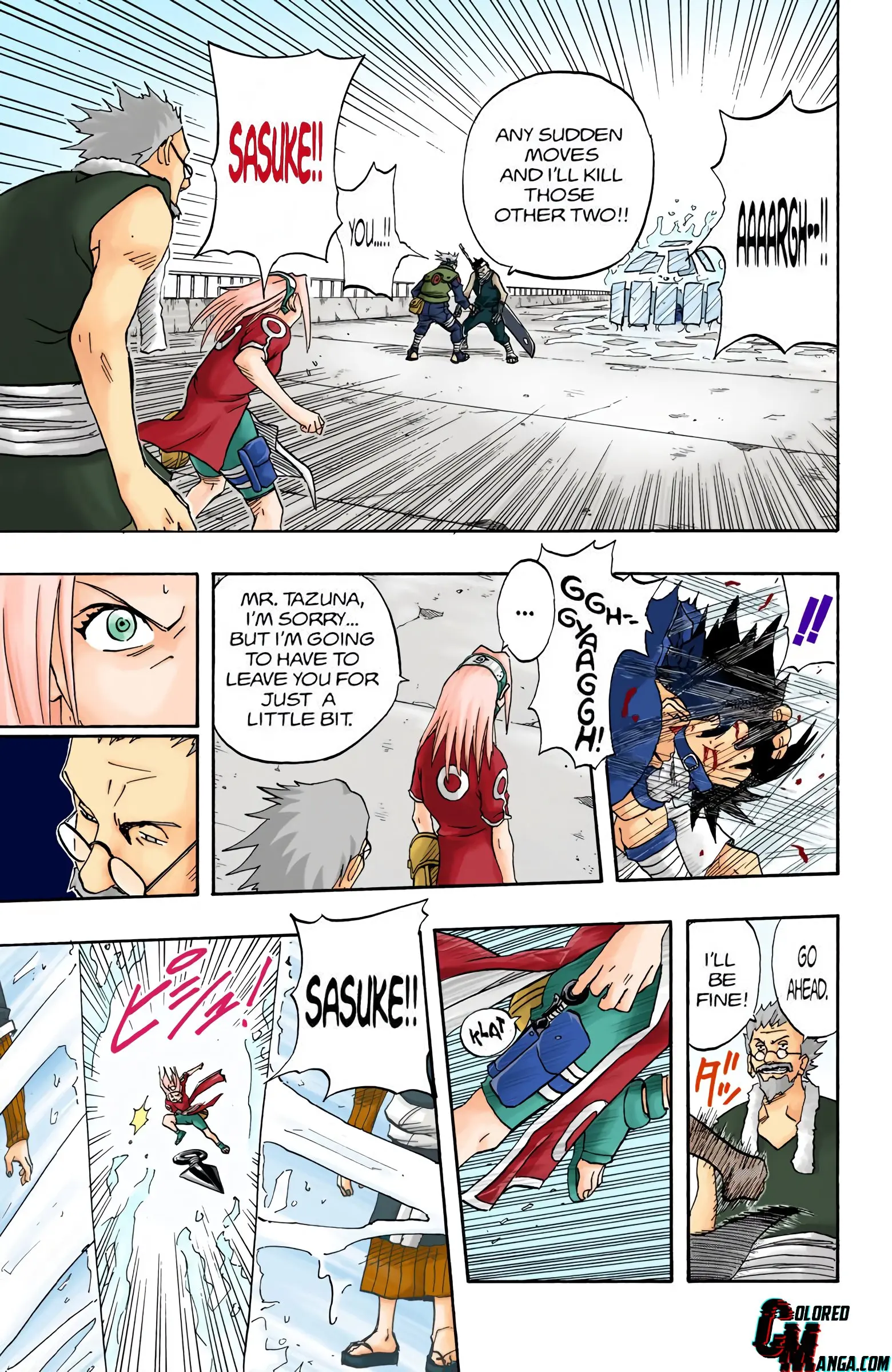 Naruto Colored Manga Online, chapter 24, page 16