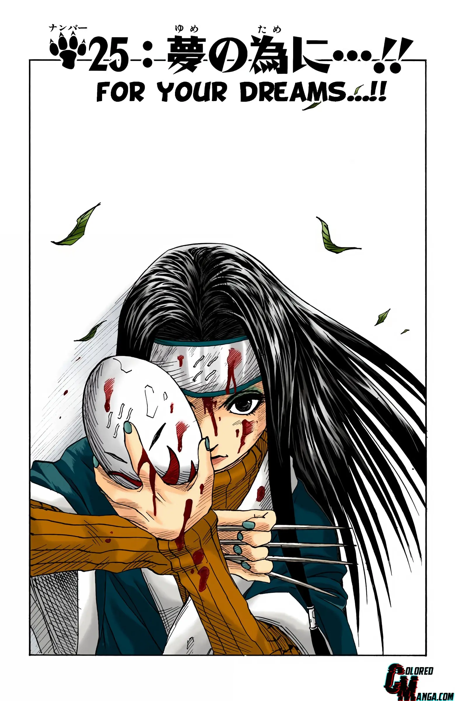 Naruto Colored Manga Online, chapter 25, page 1