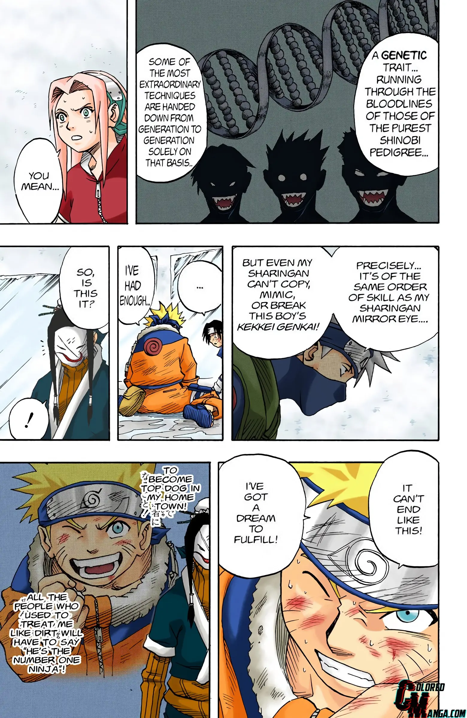Naruto Colored Manga Online, chapter 25, page 13