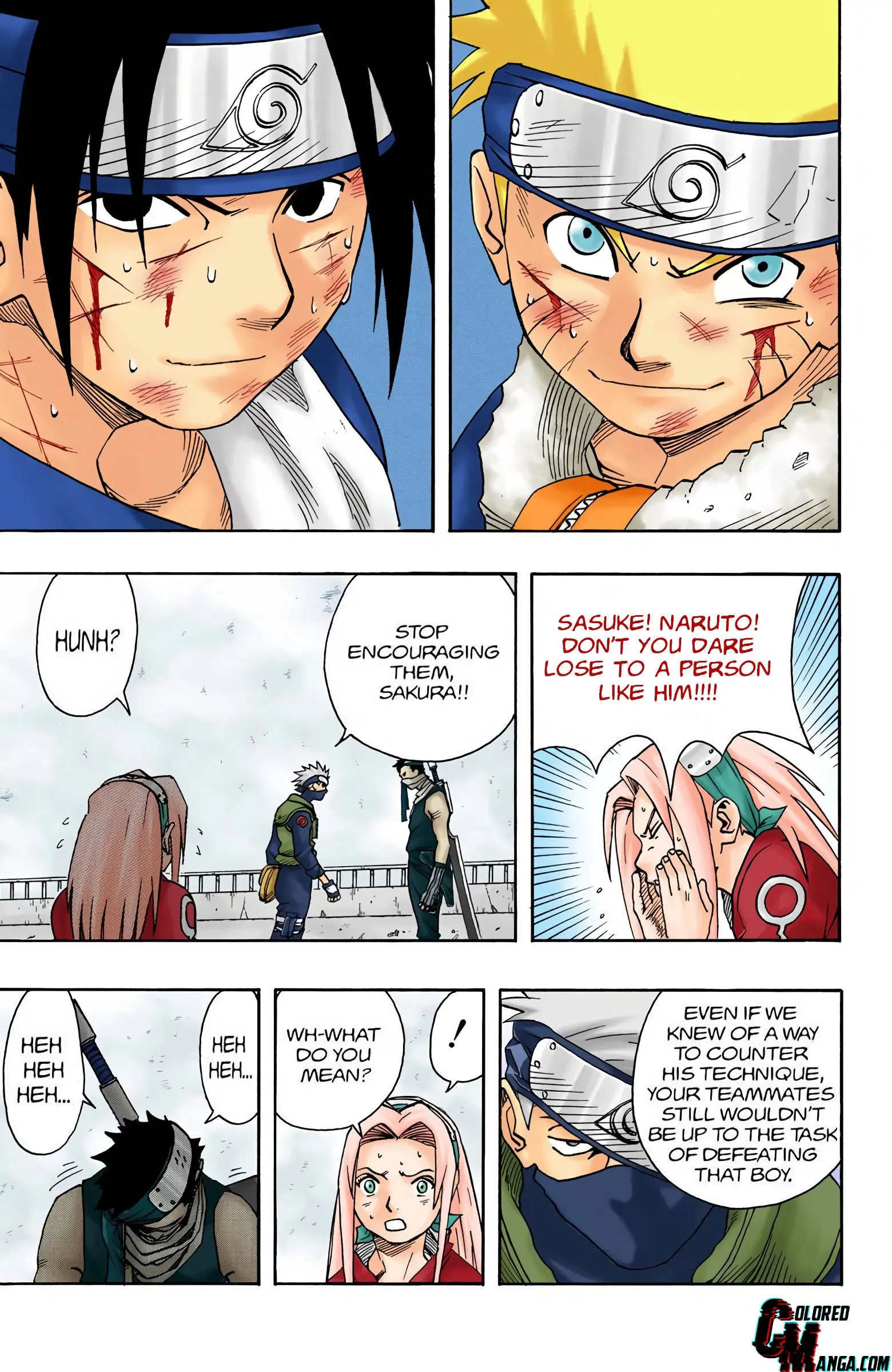 Naruto Colored Manga Online, chapter 25, page 17