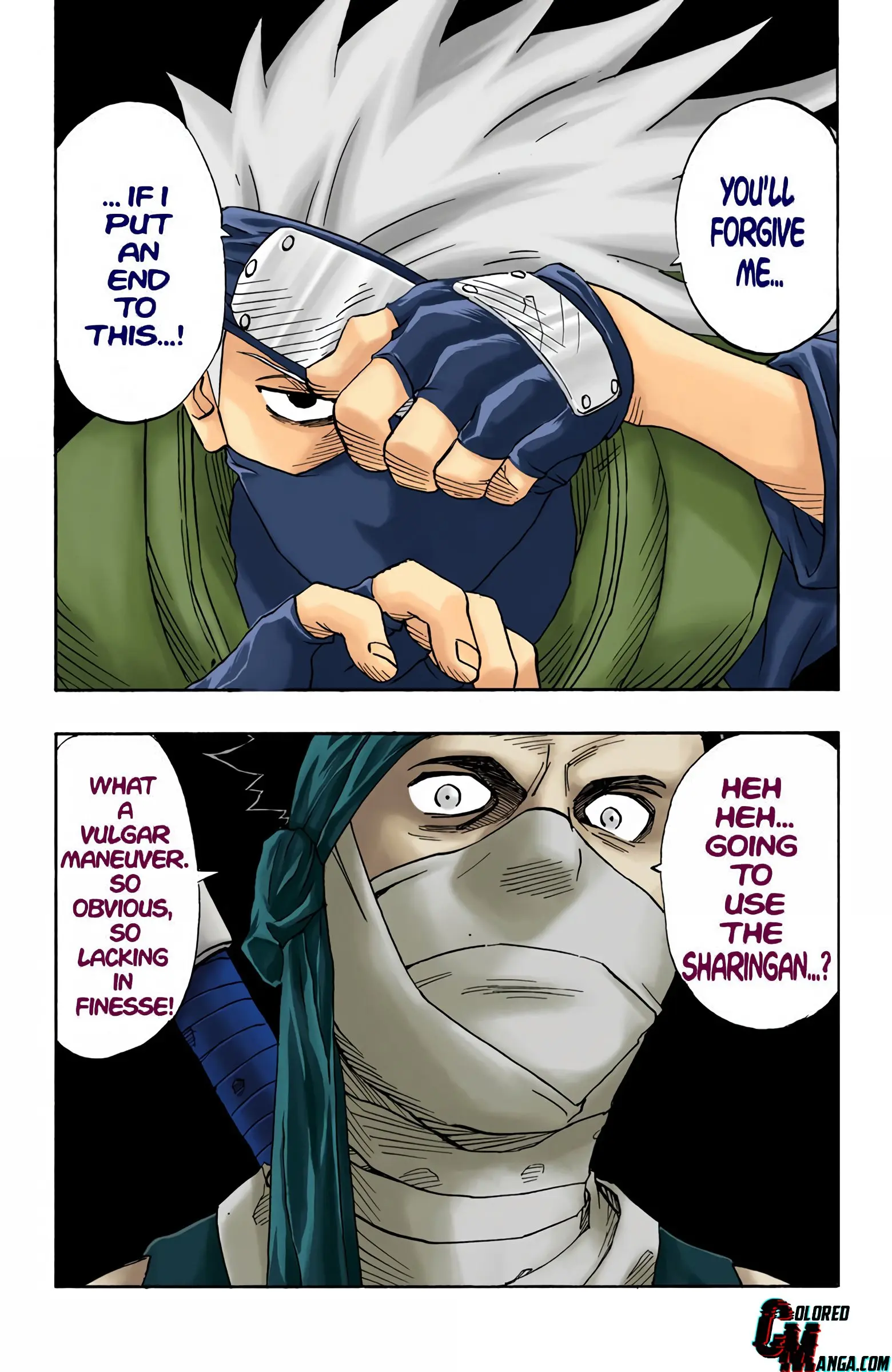 Naruto Colored Manga Online, chapter 25, page 19