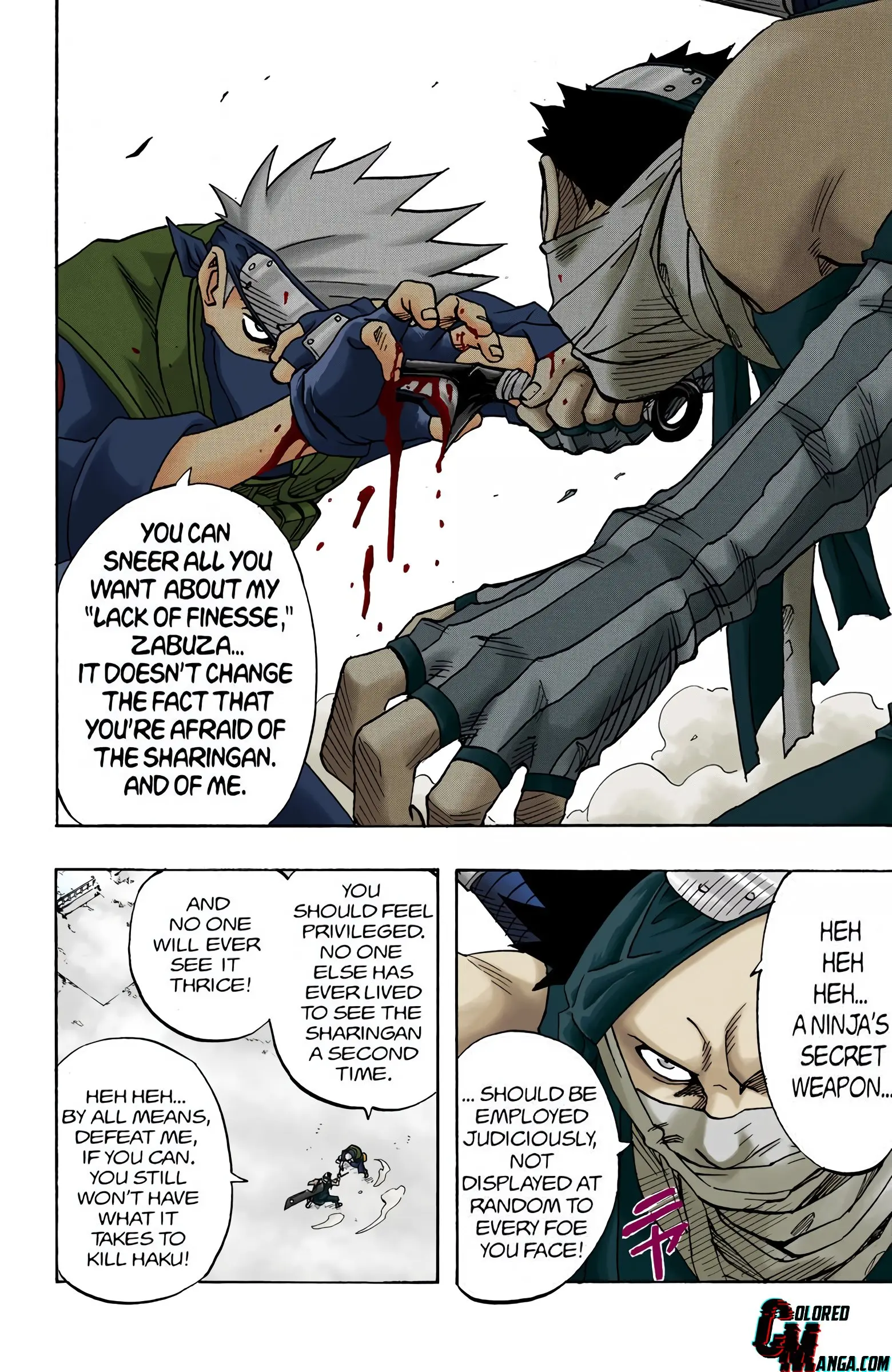 Naruto Colored Manga Online, chapter 26, page 4