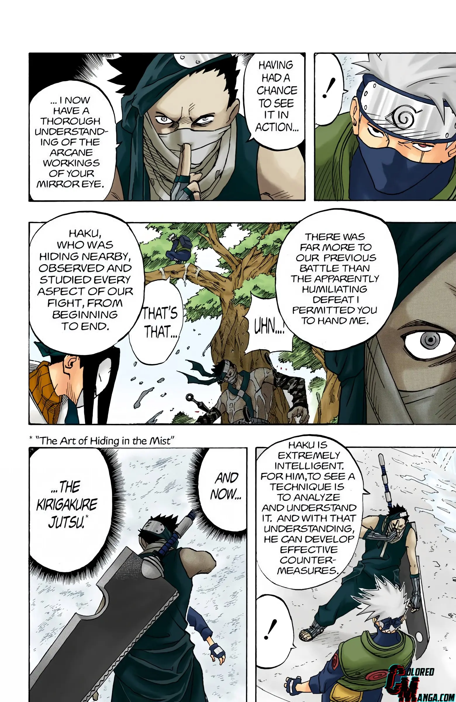 Naruto Colored Manga Online, chapter 26, page 8