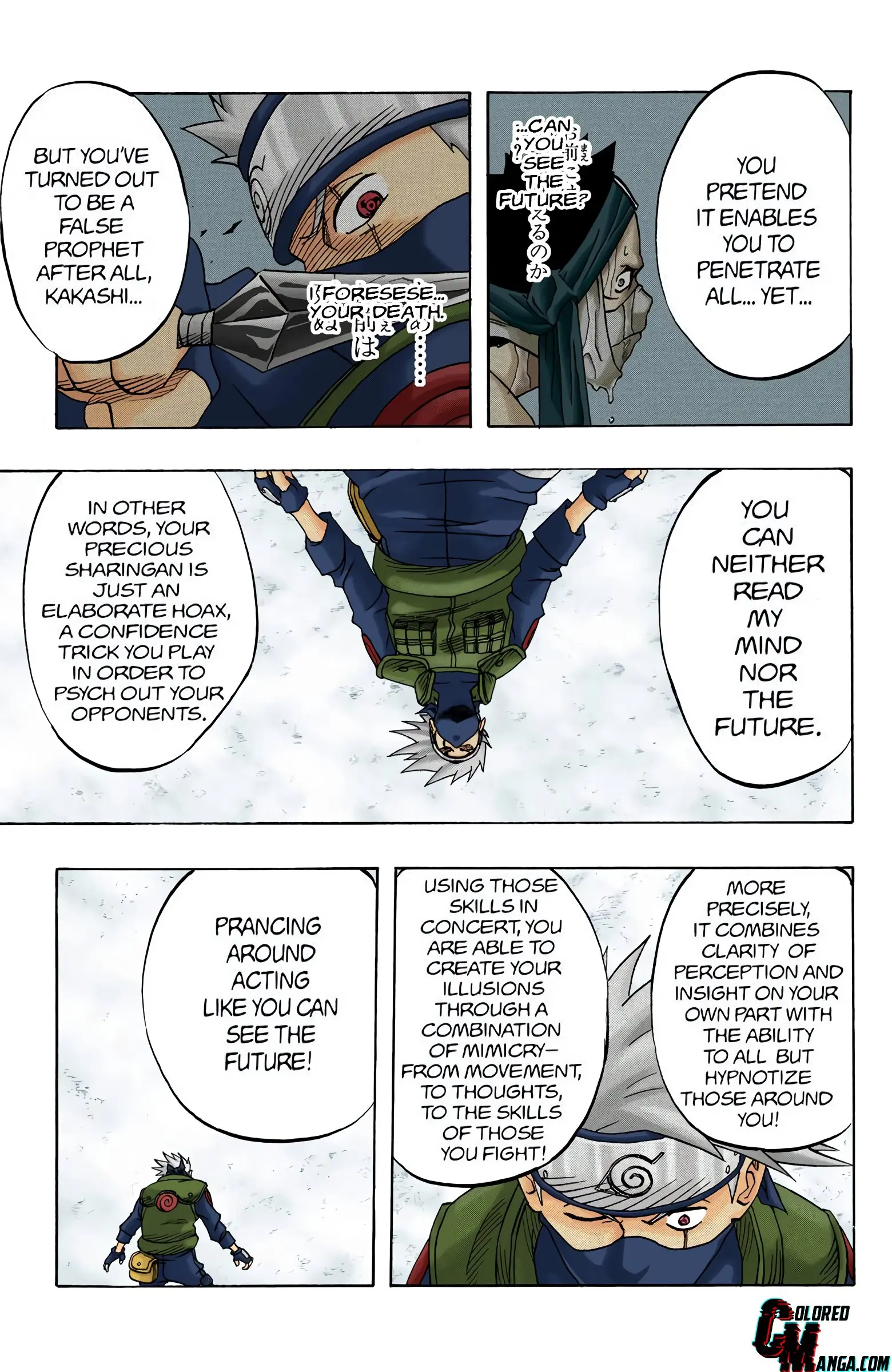 Naruto Colored Manga Online, chapter 26, page 13