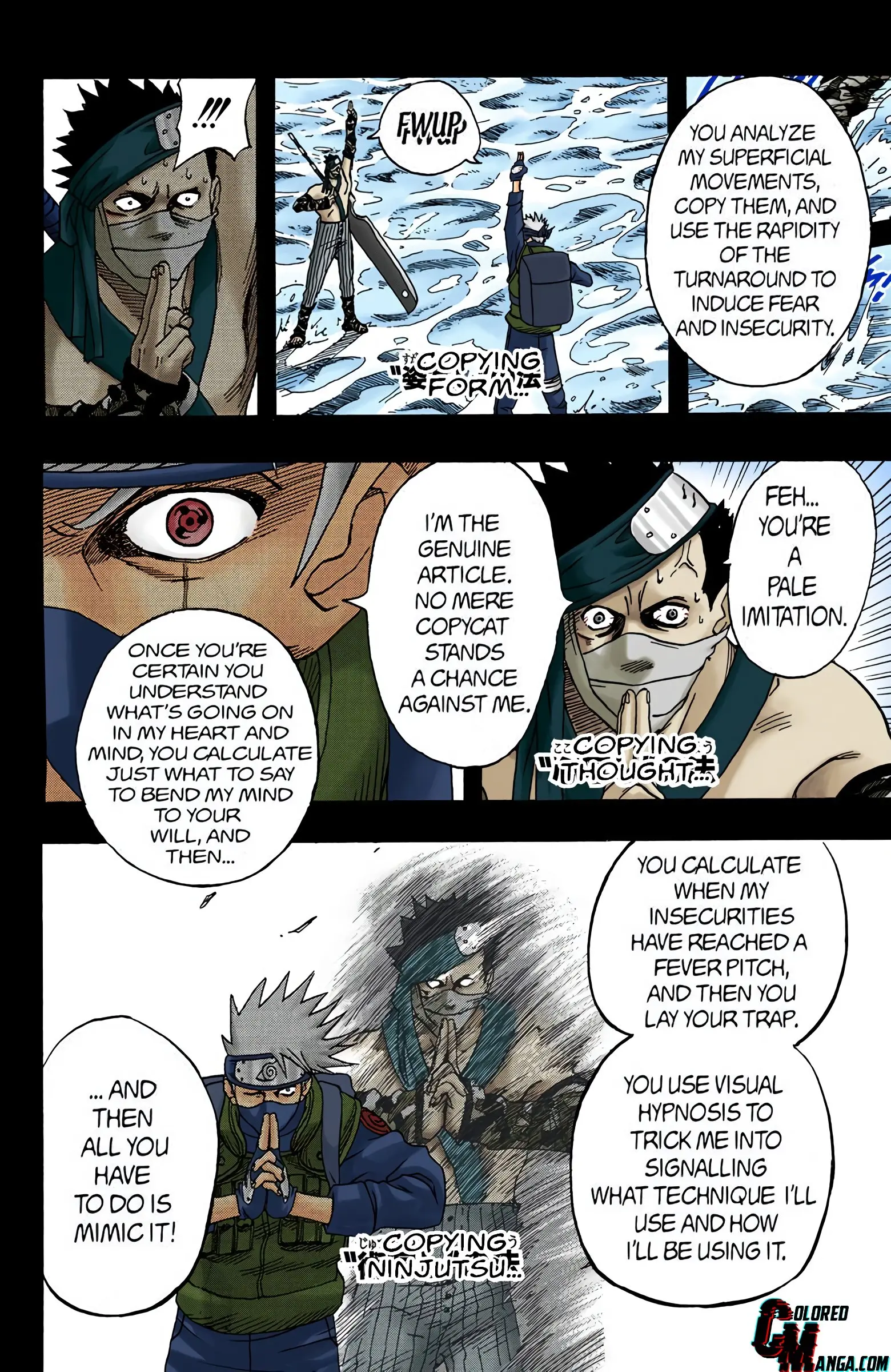 Naruto Colored Manga Online, chapter 26, page 14