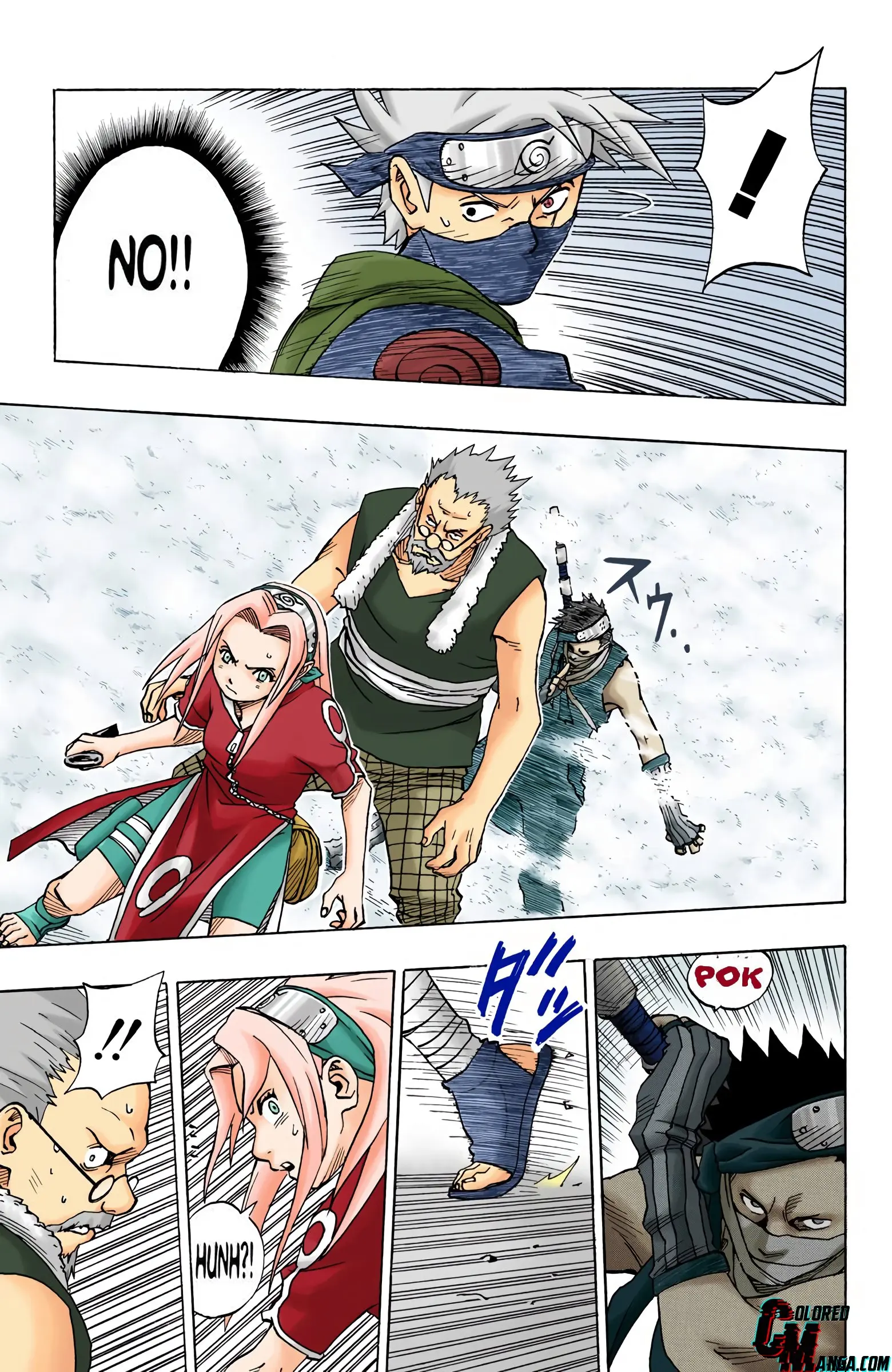 Naruto Colored Manga Online, chapter 26, page 17