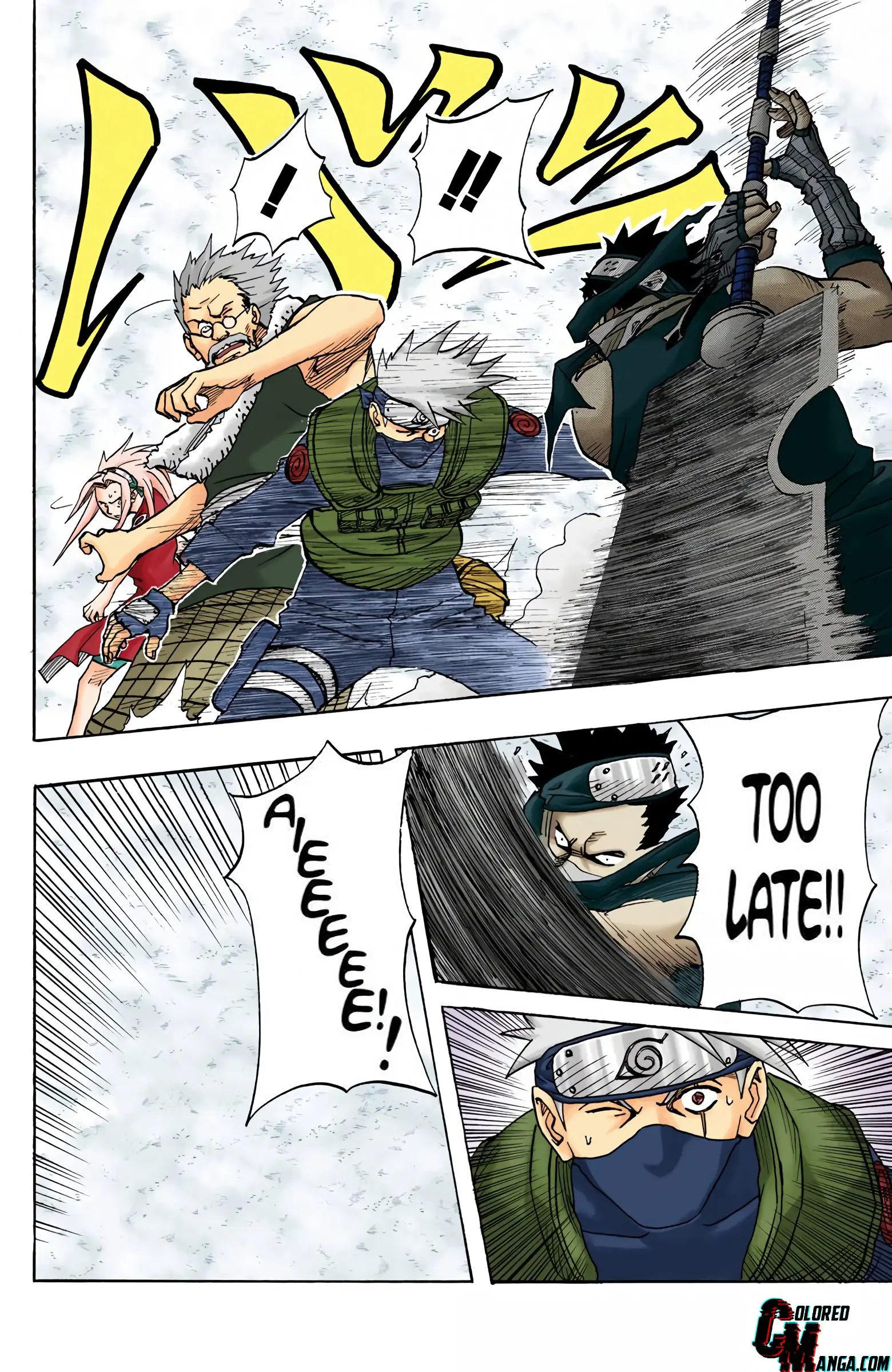 Naruto Colored Manga Online, chapter 26, page 18
