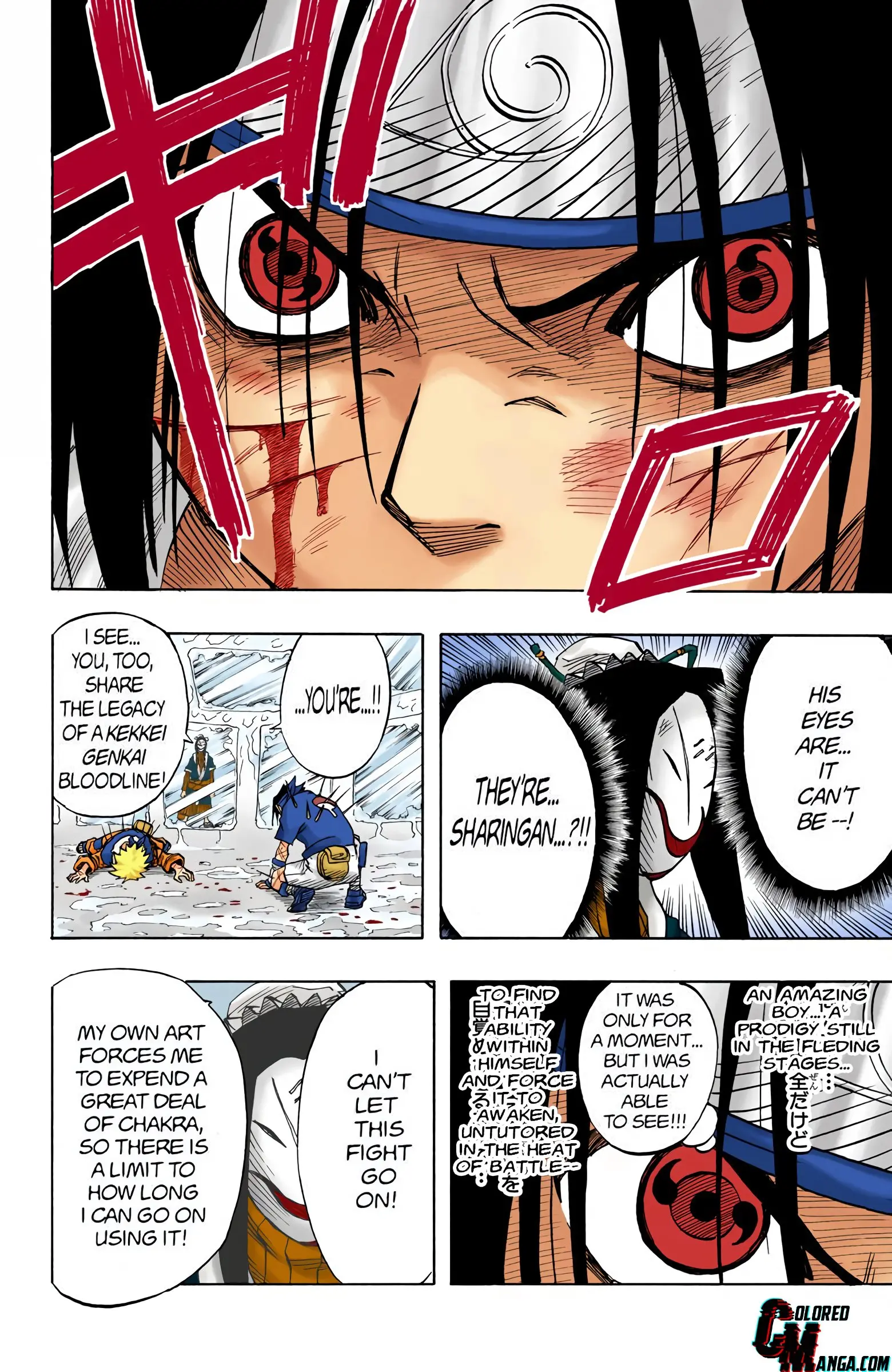 Naruto Colored Manga Online, chapter 27, page 4
