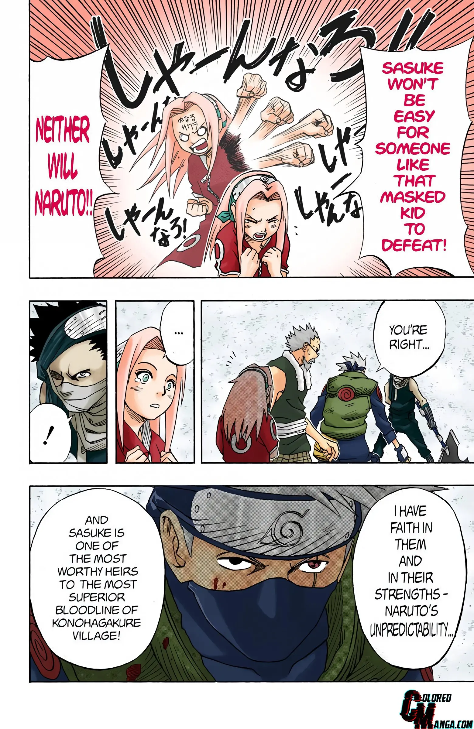 Naruto Colored Manga Online, chapter 27, page 8