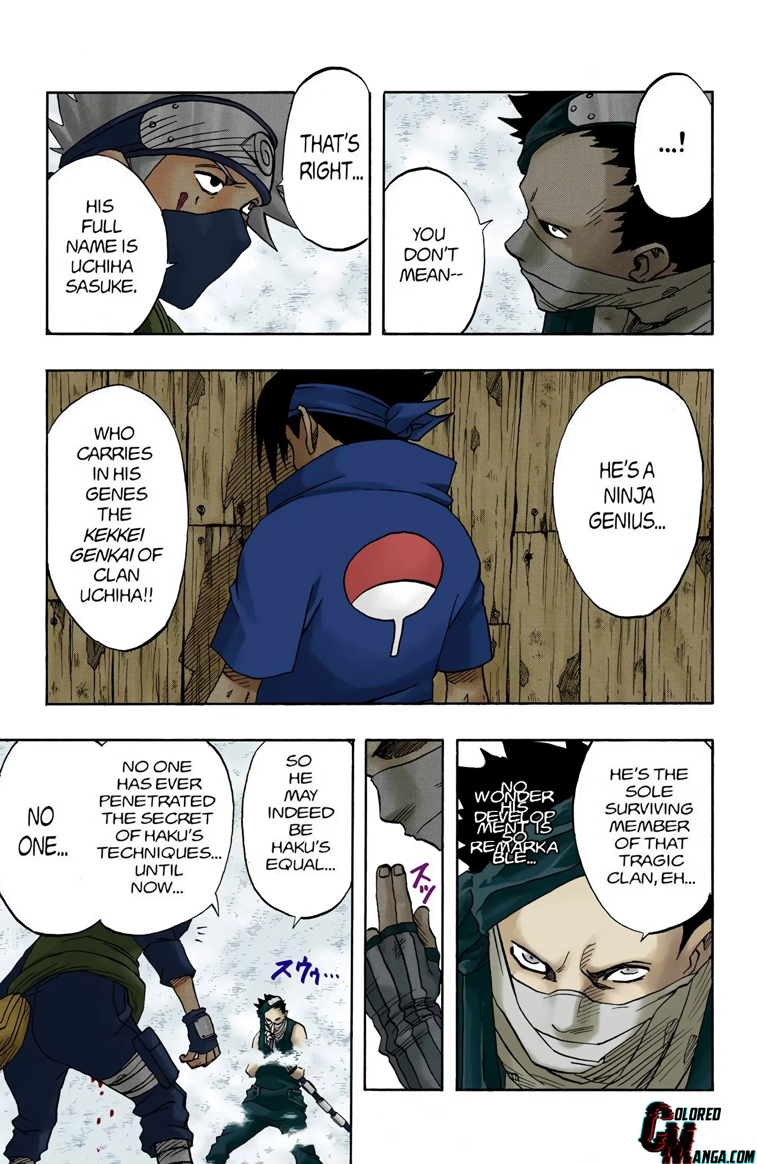 Naruto Colored Manga Online, chapter 27, page 9