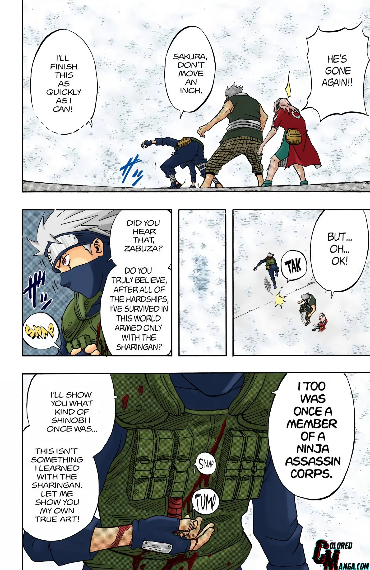 Naruto Colored Manga Online, chapter 27, page 10
