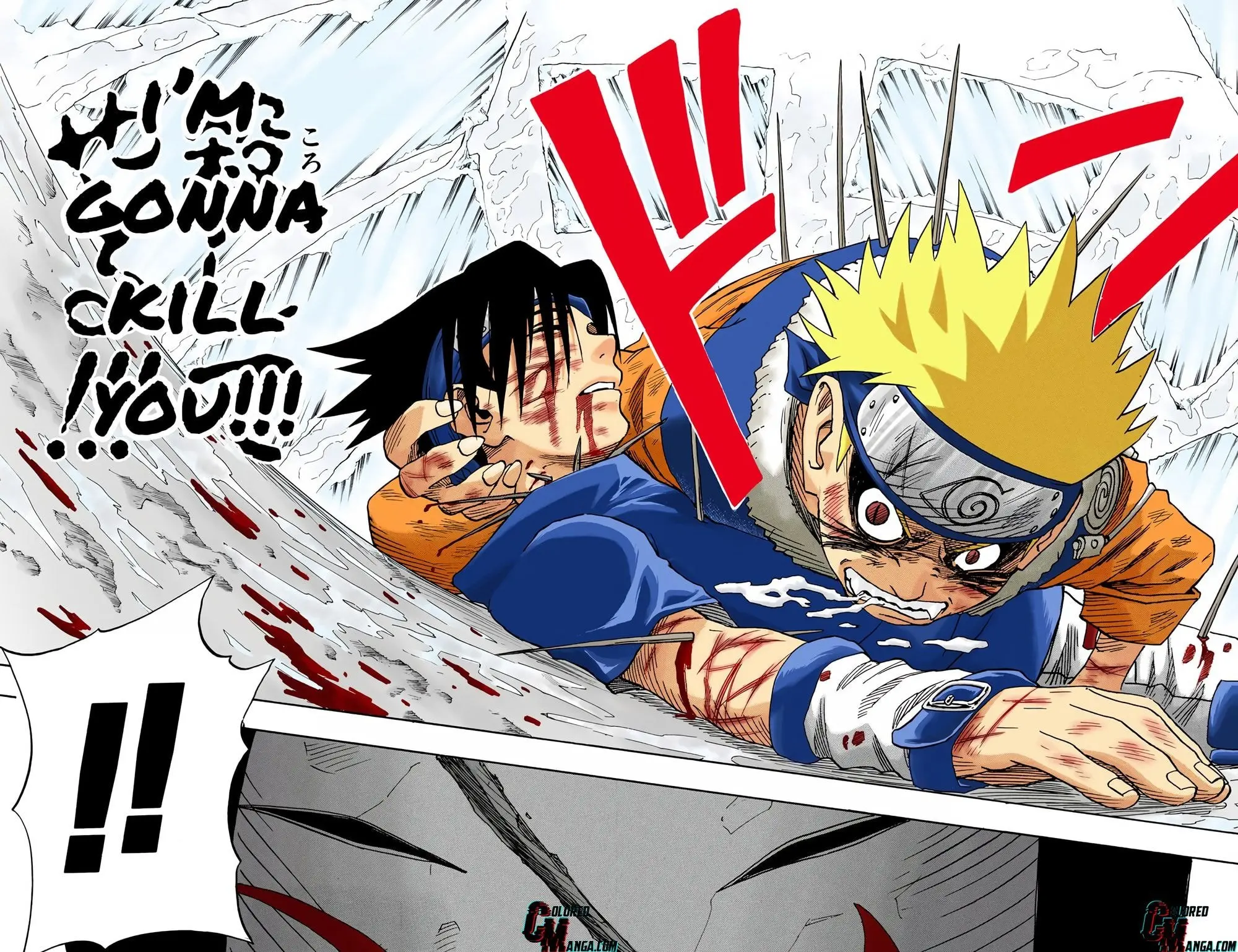 Naruto Colored Manga Online, chapter 27, page 17