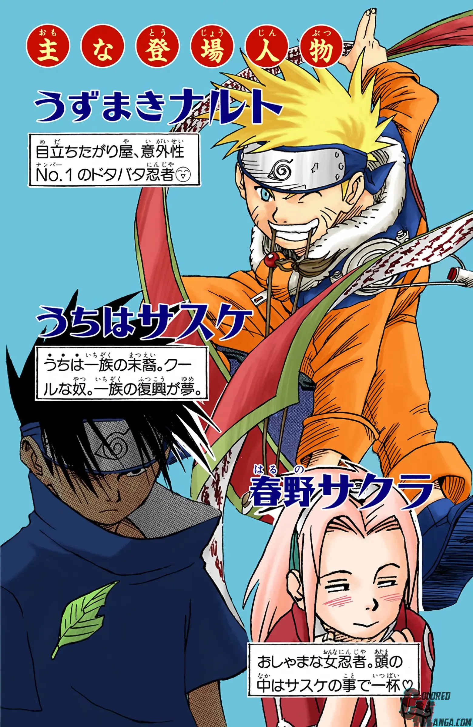 Naruto Colored Manga Online, chapter 28, page 4