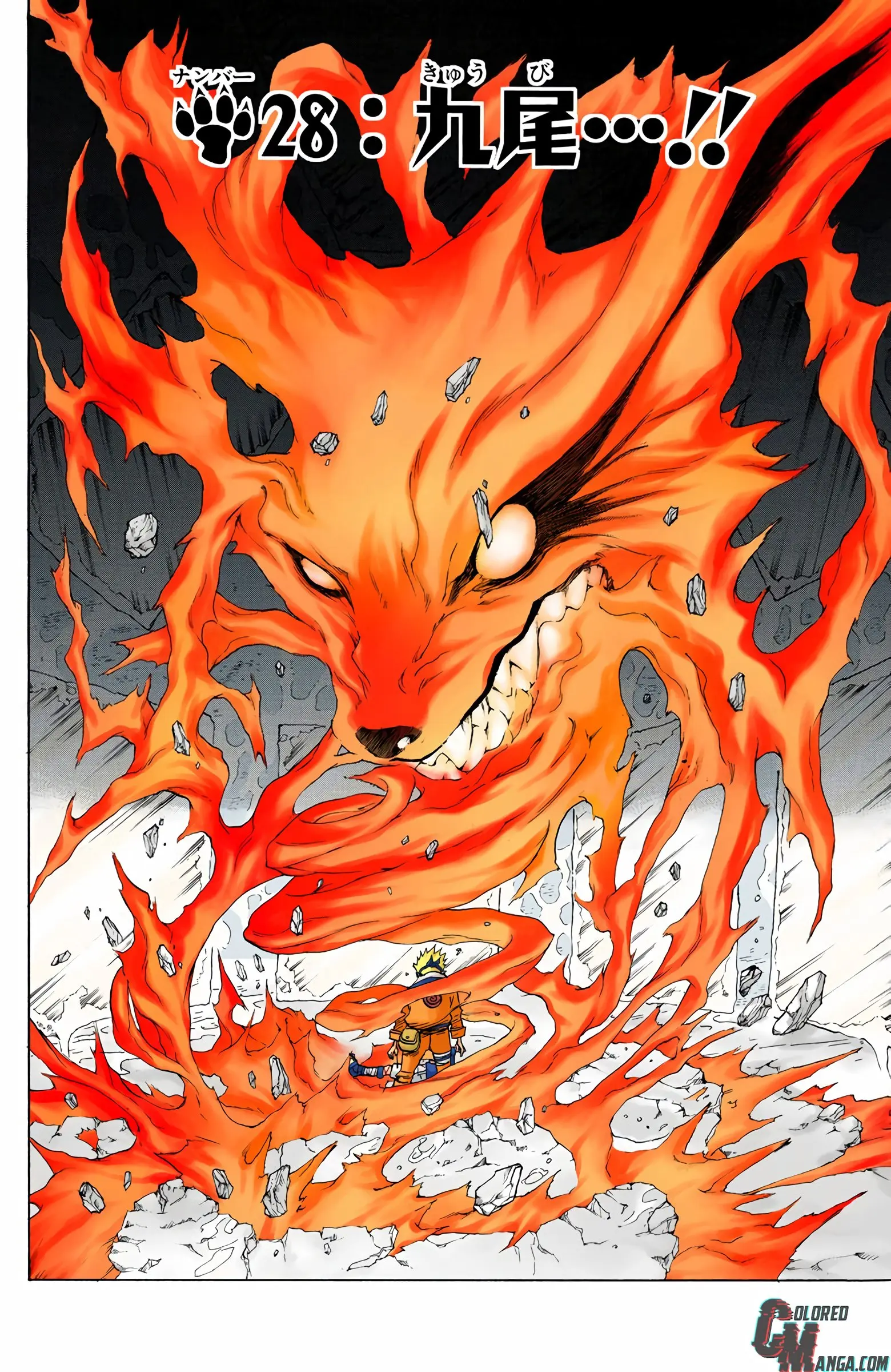 Naruto Colored Manga Online, chapter 28, page 8