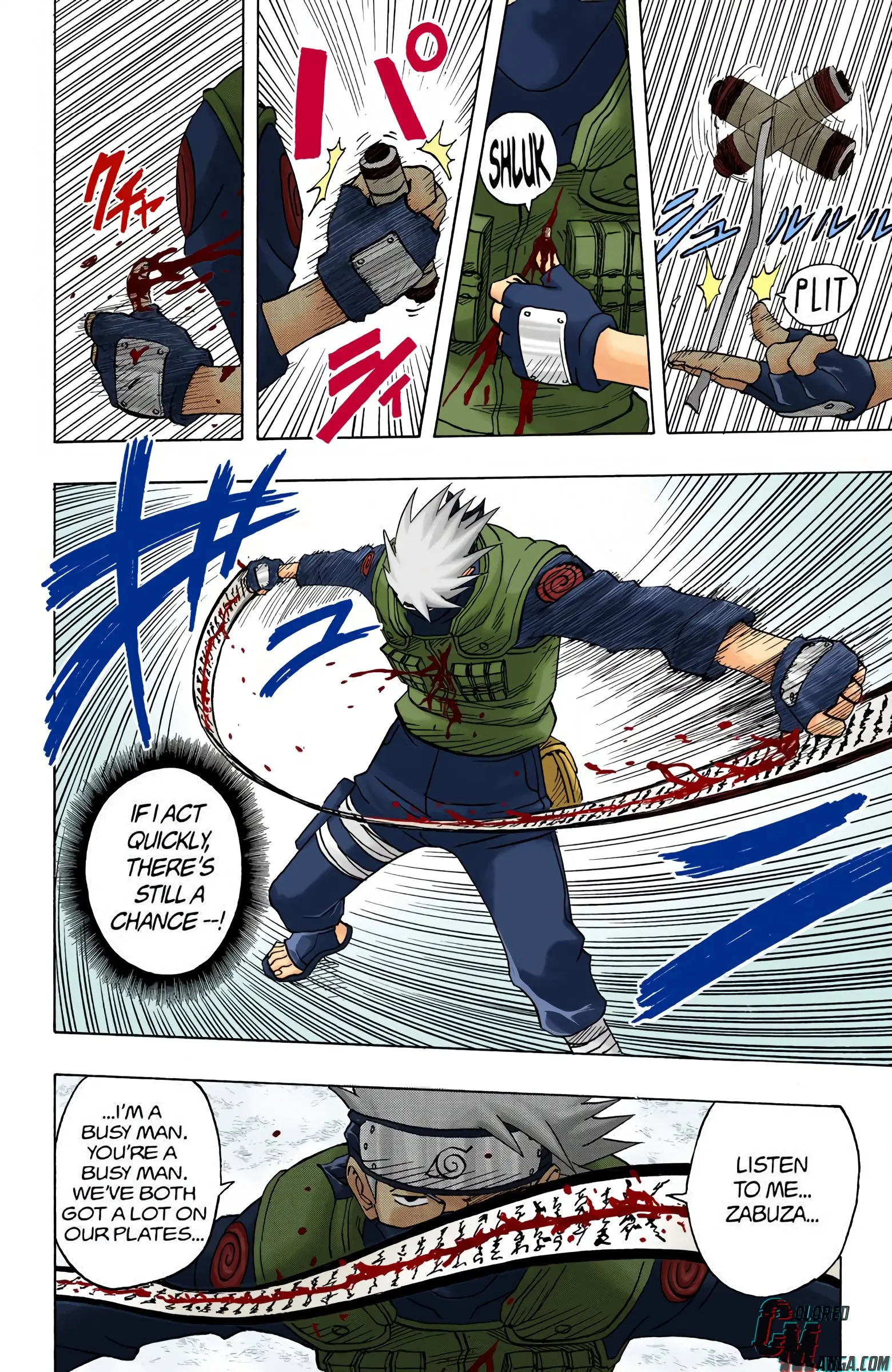 Naruto Colored Manga Online, chapter 28, page 12