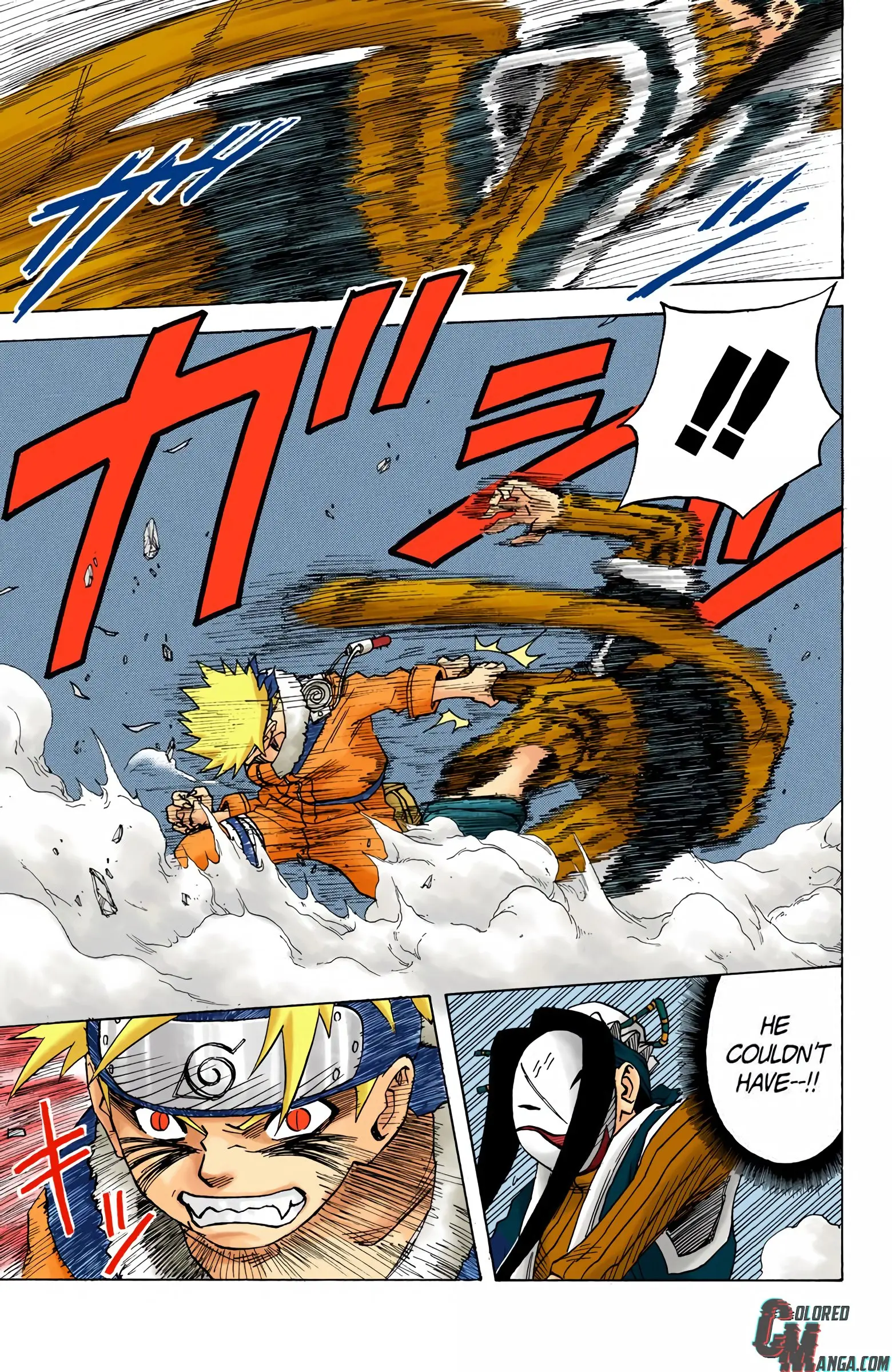 Naruto Colored Manga Online, chapter 28, page 17